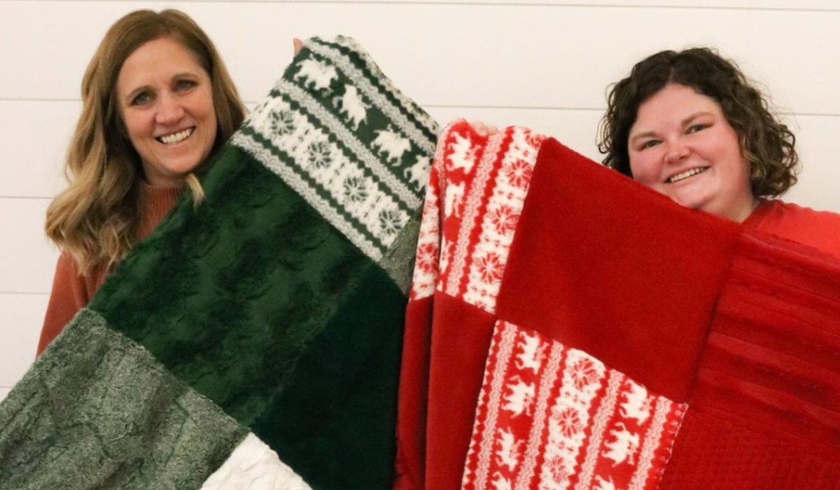 Wrap Up in Holiday Cheer: The Magic of Christmas Blankets by Minky Mamas