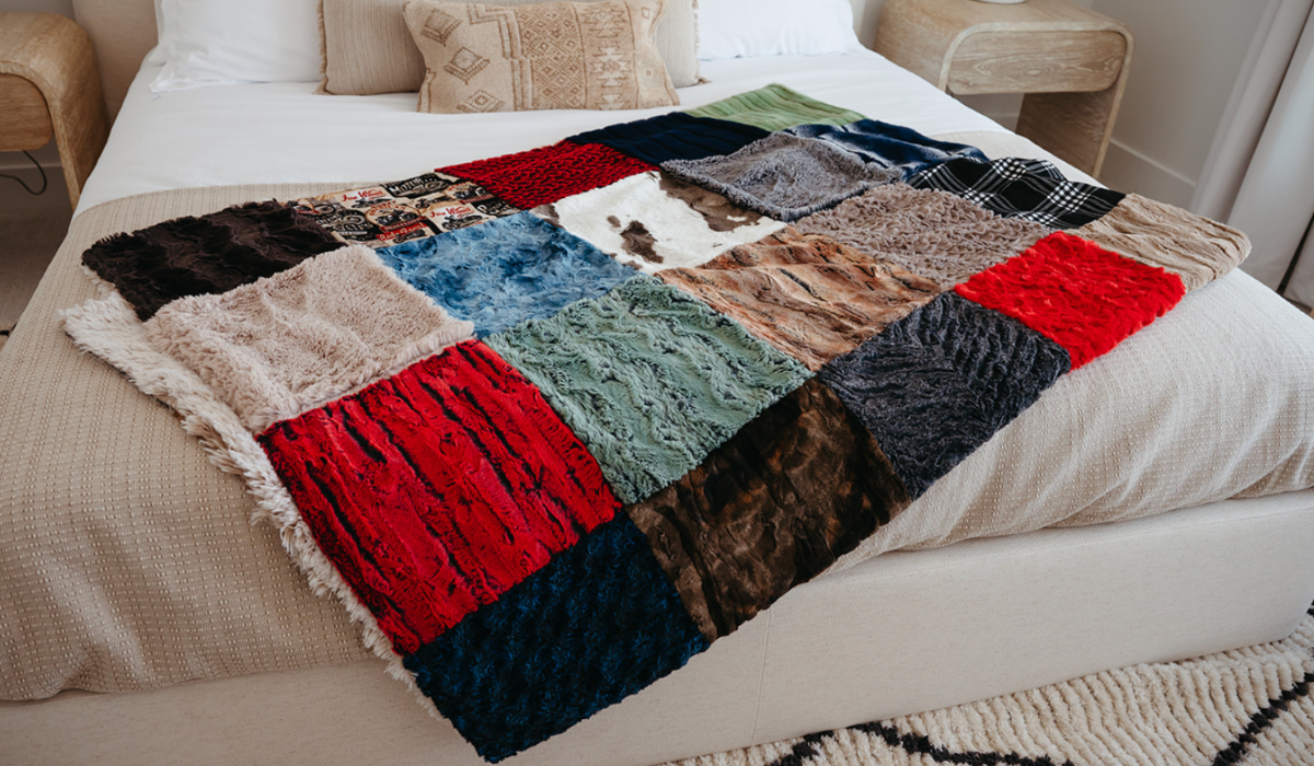 How to Stop a Minky Blanket from Shedding