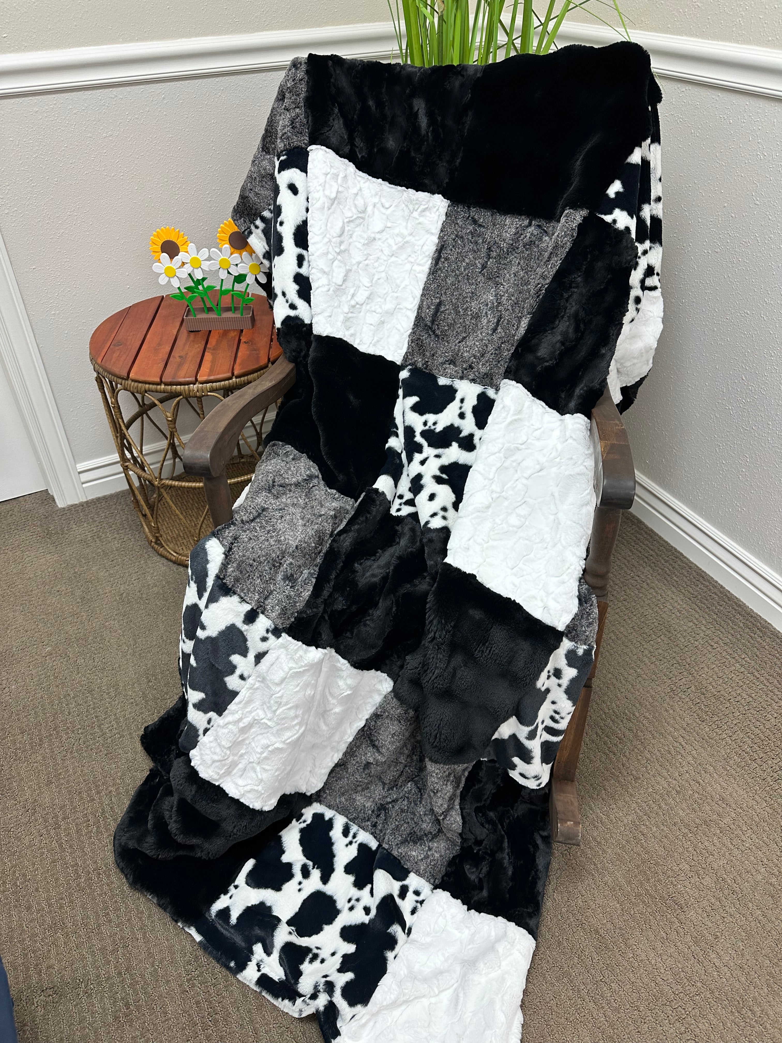 Cow Minky Mama