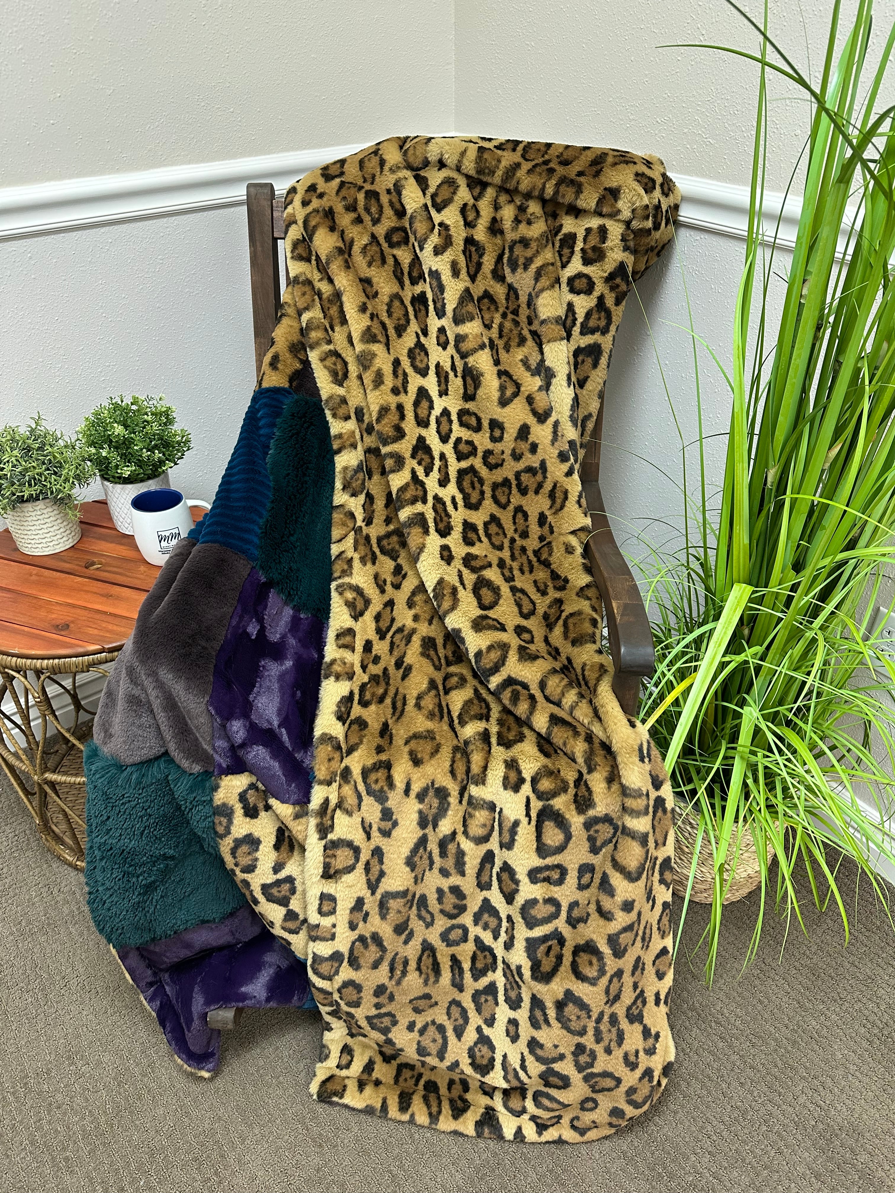 Jungle Cat Minky Mama