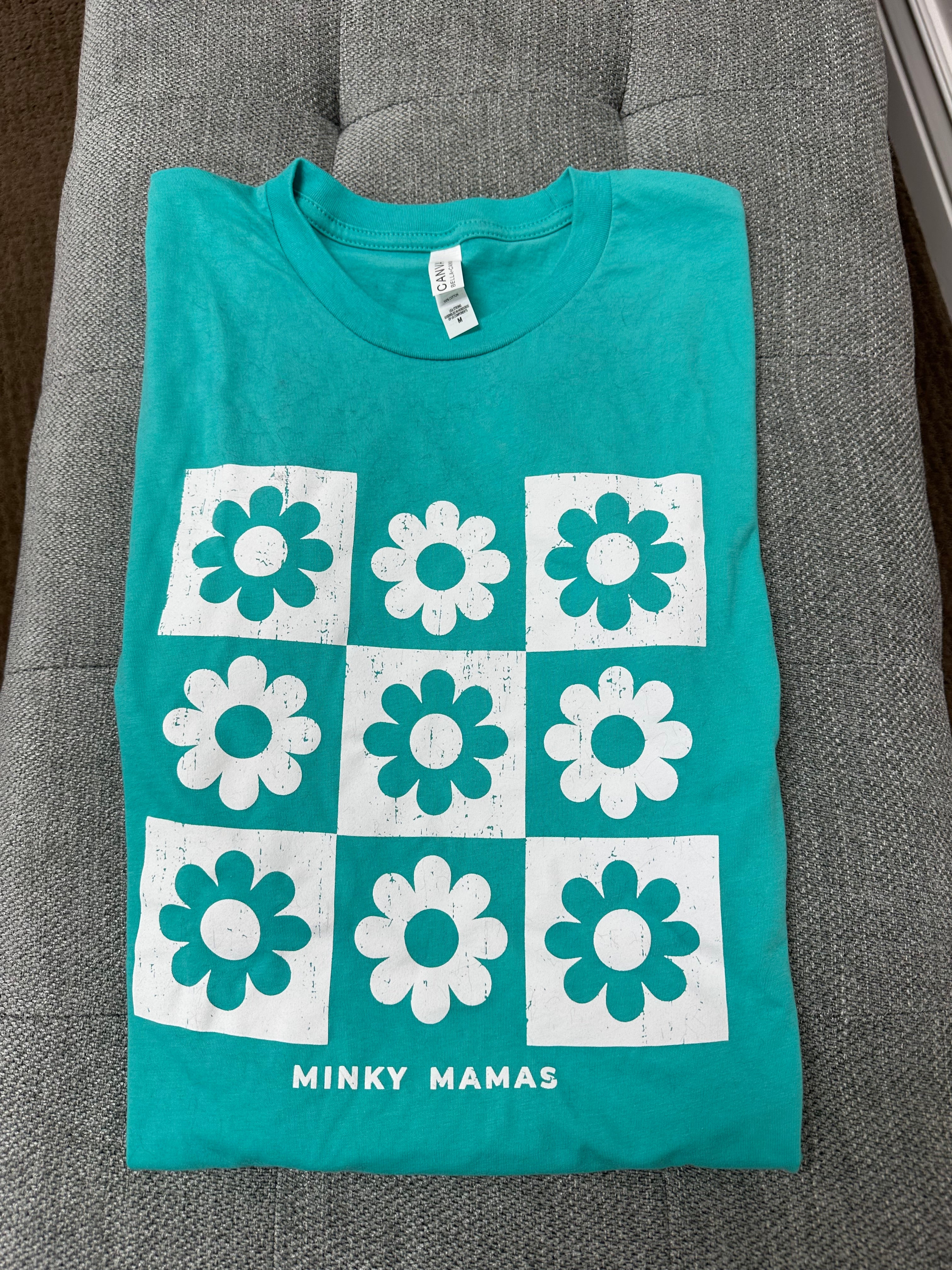 2x Large Blue Flower Shirt