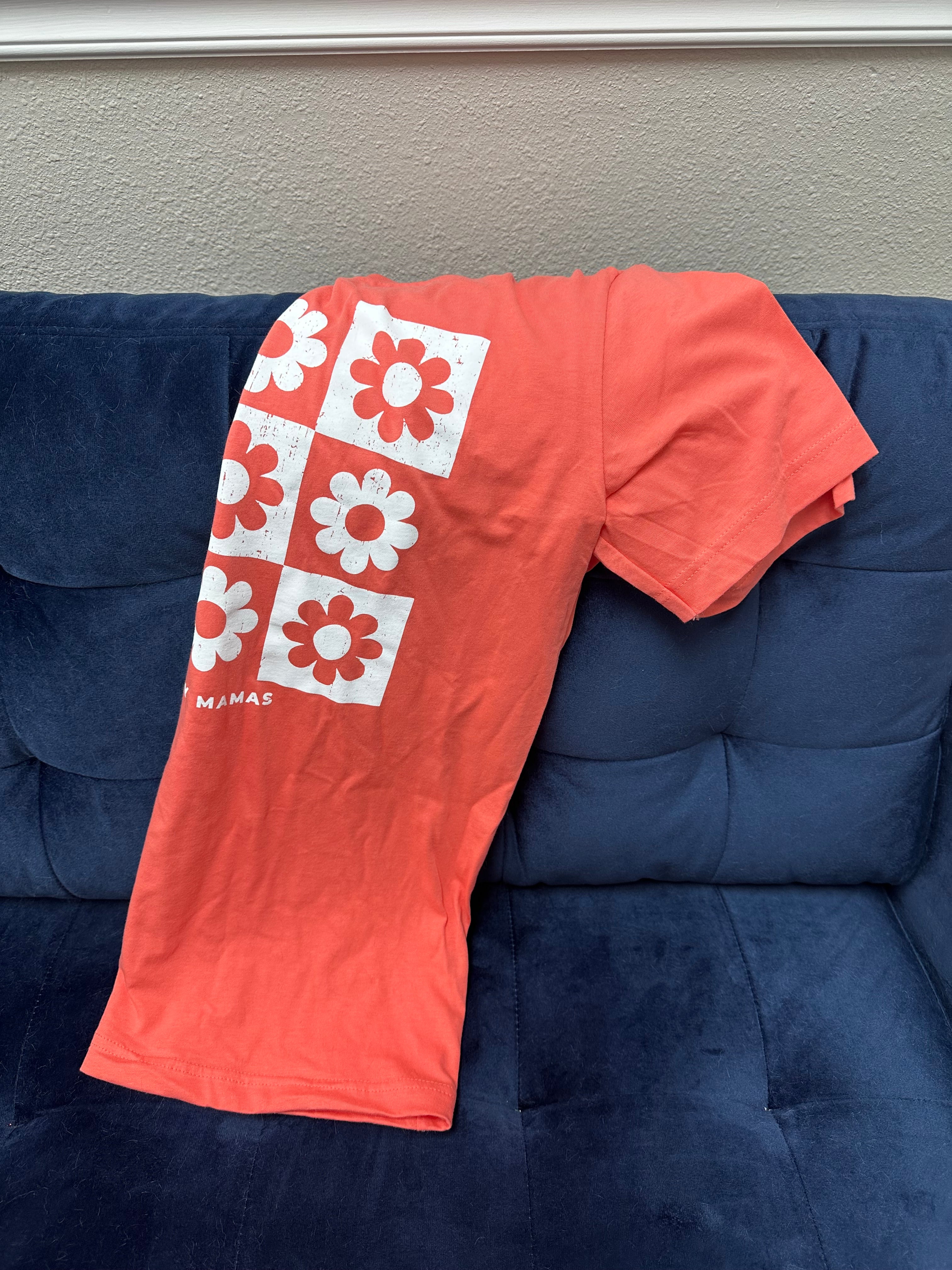 Coral flower Shirt Large