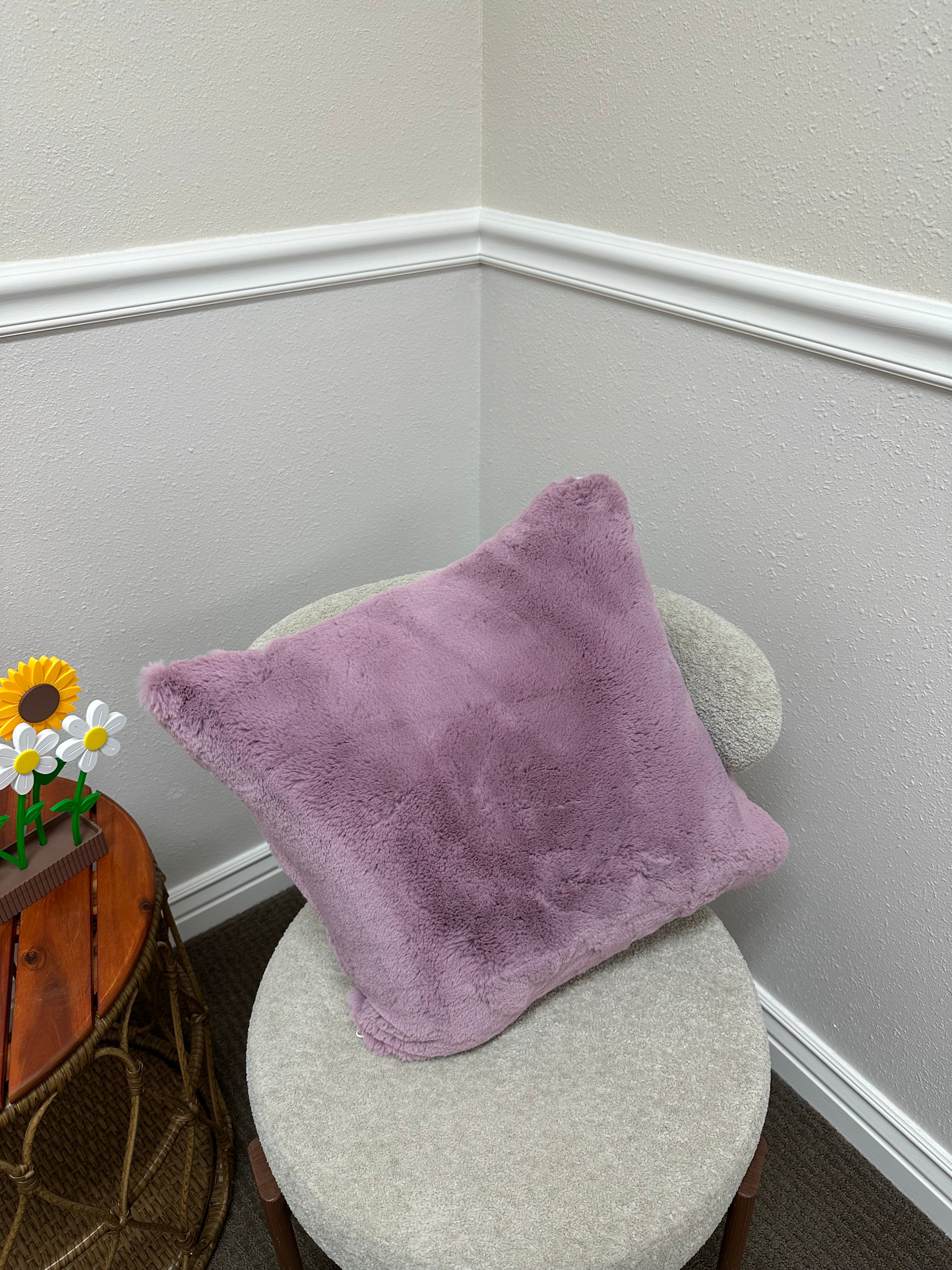Snowy Owl Throw Pillow Cover