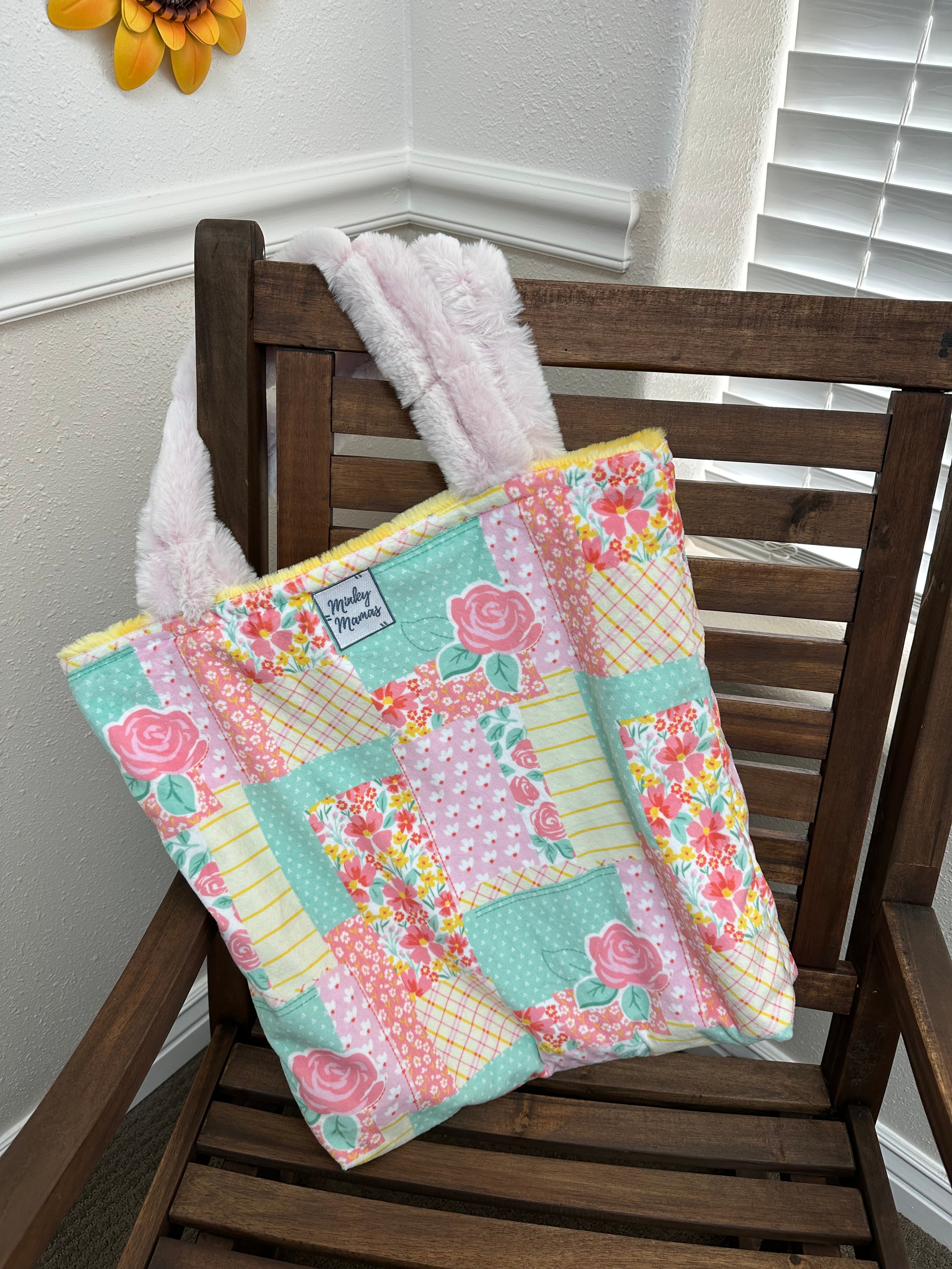 Flower Yellow Carryall