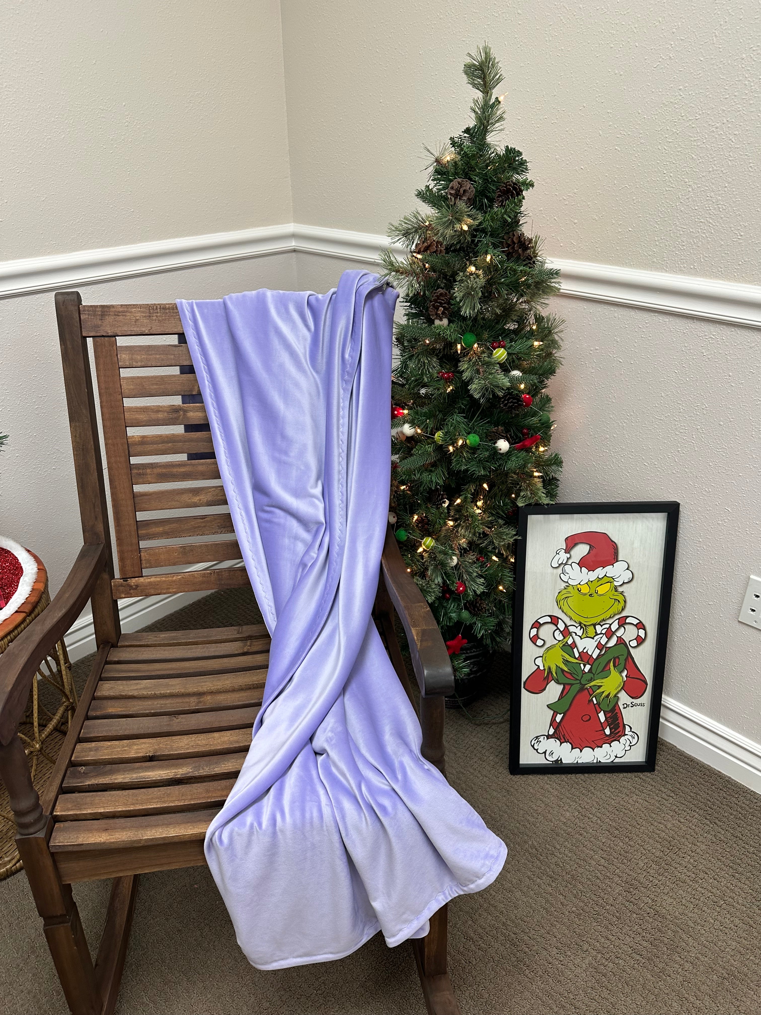 50”x60” Lavender Marshmallow