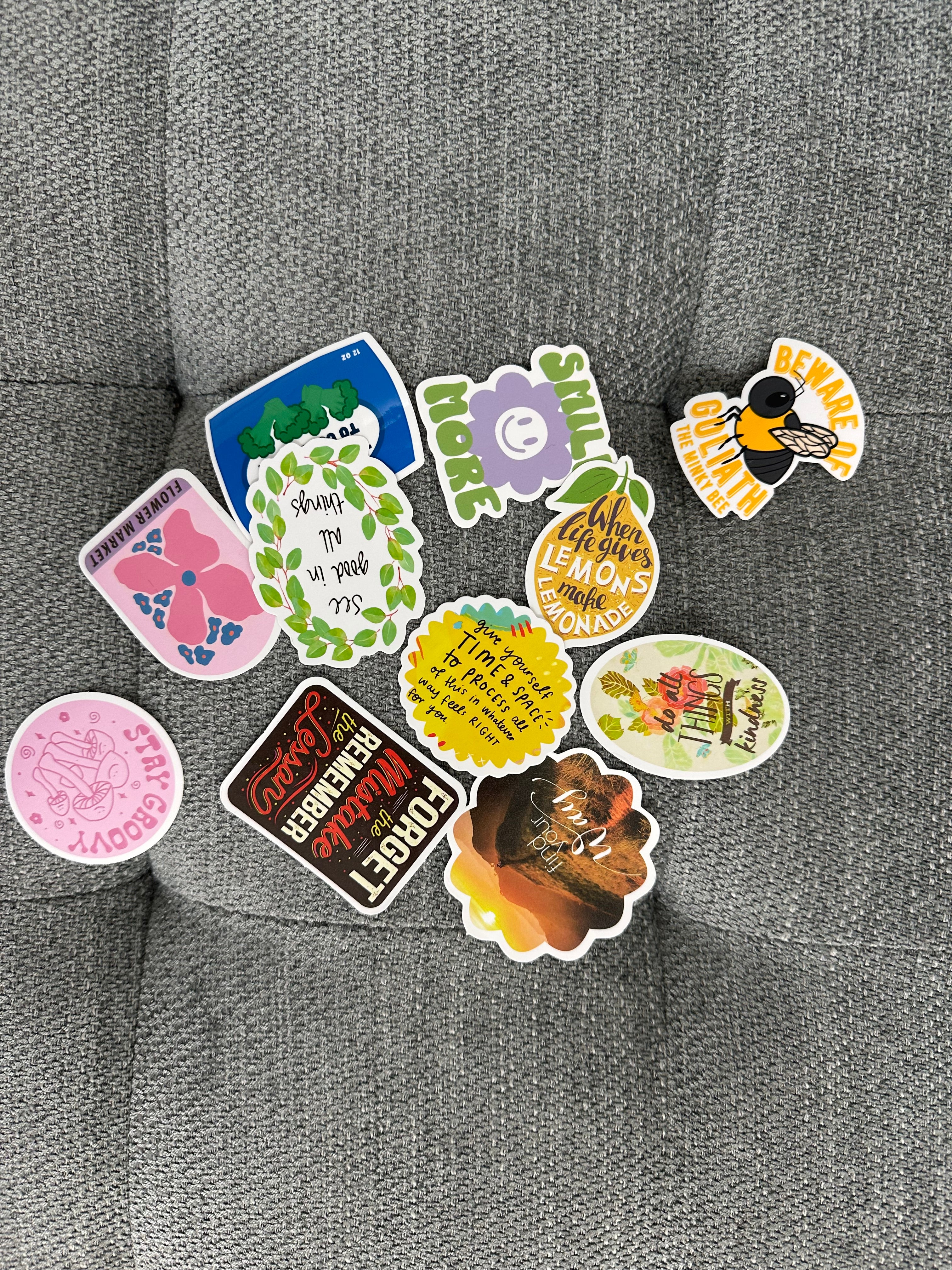 Mystery pack of 10 stickers