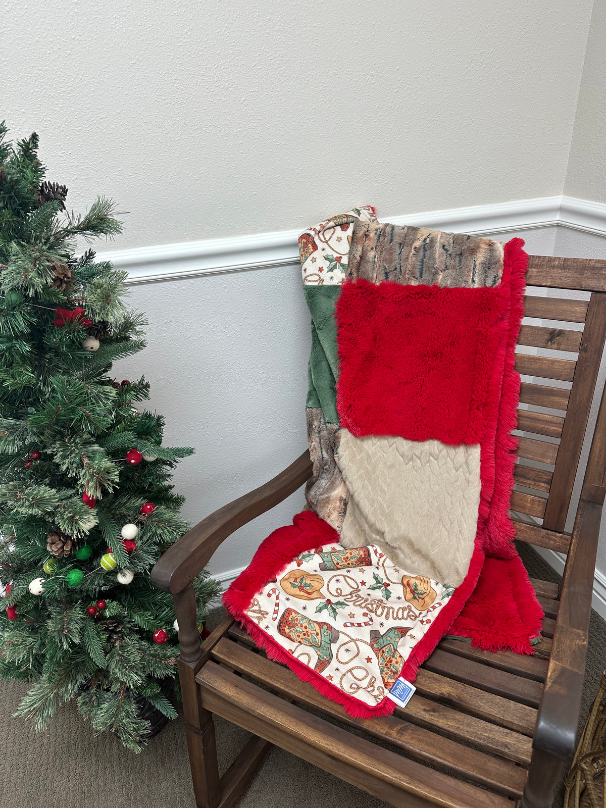 Cowboy Christmas Lap