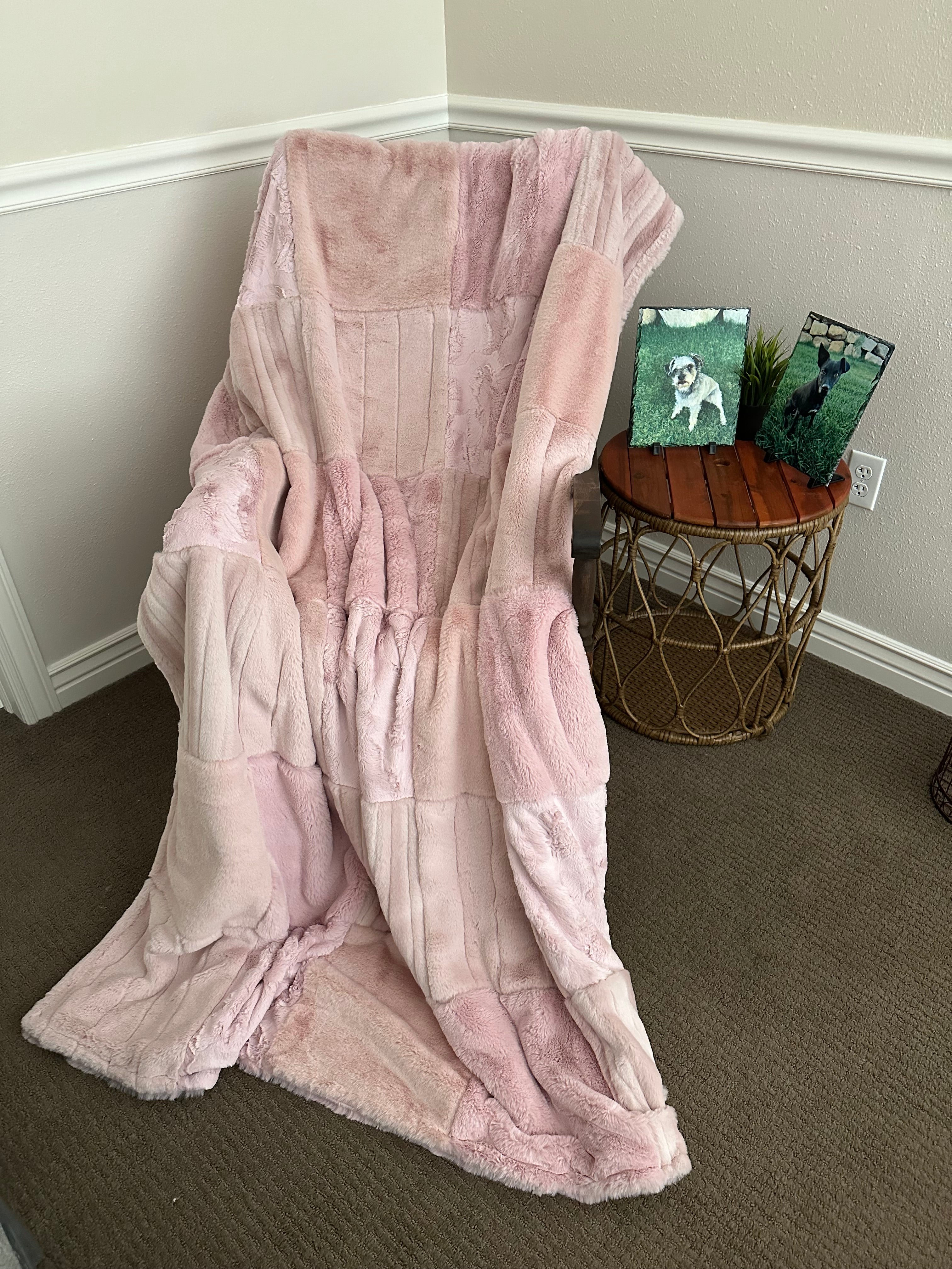 Rosewater Bunny Minky Mama