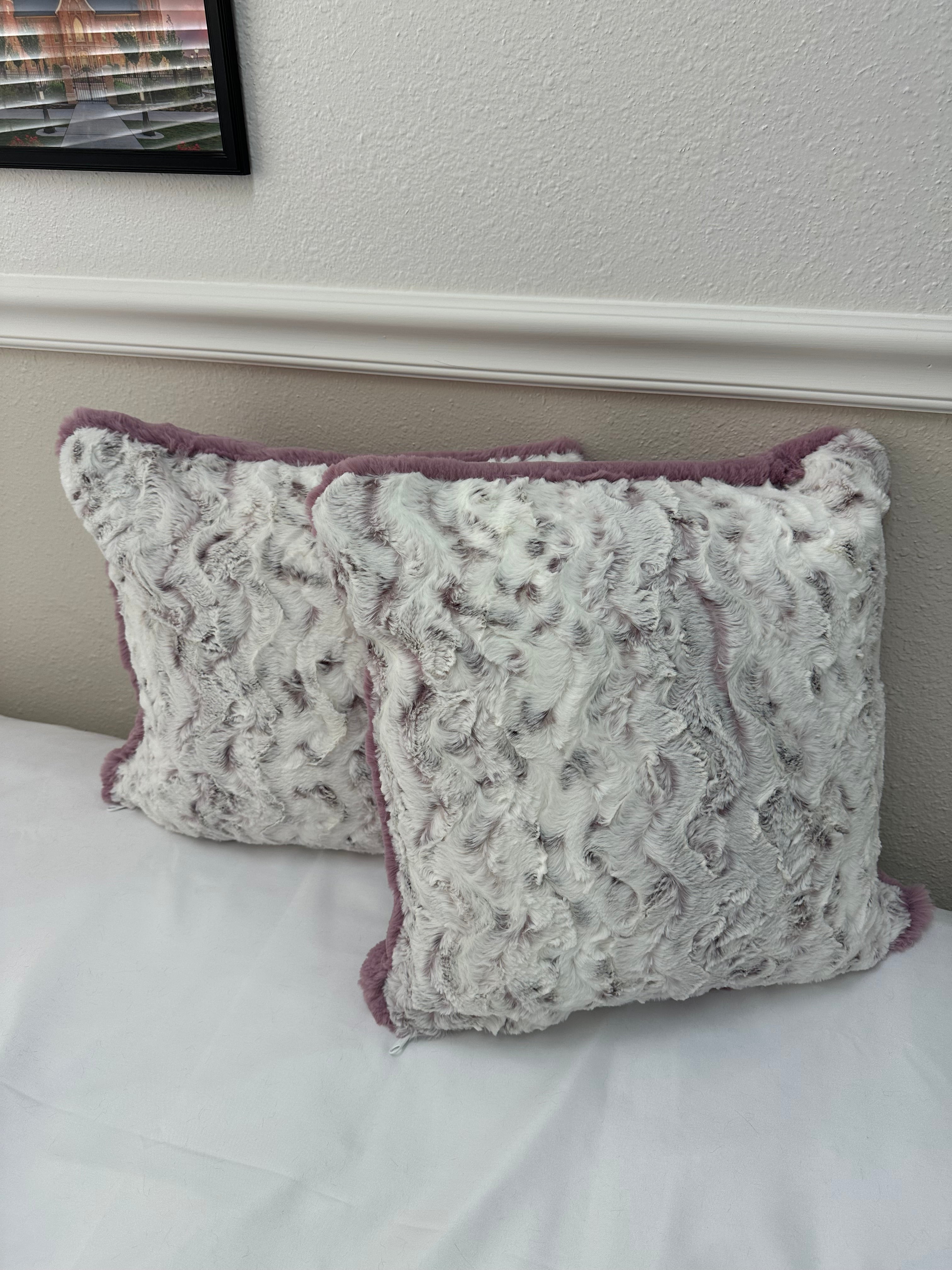 Snowy Owl Throw Pillow Cover