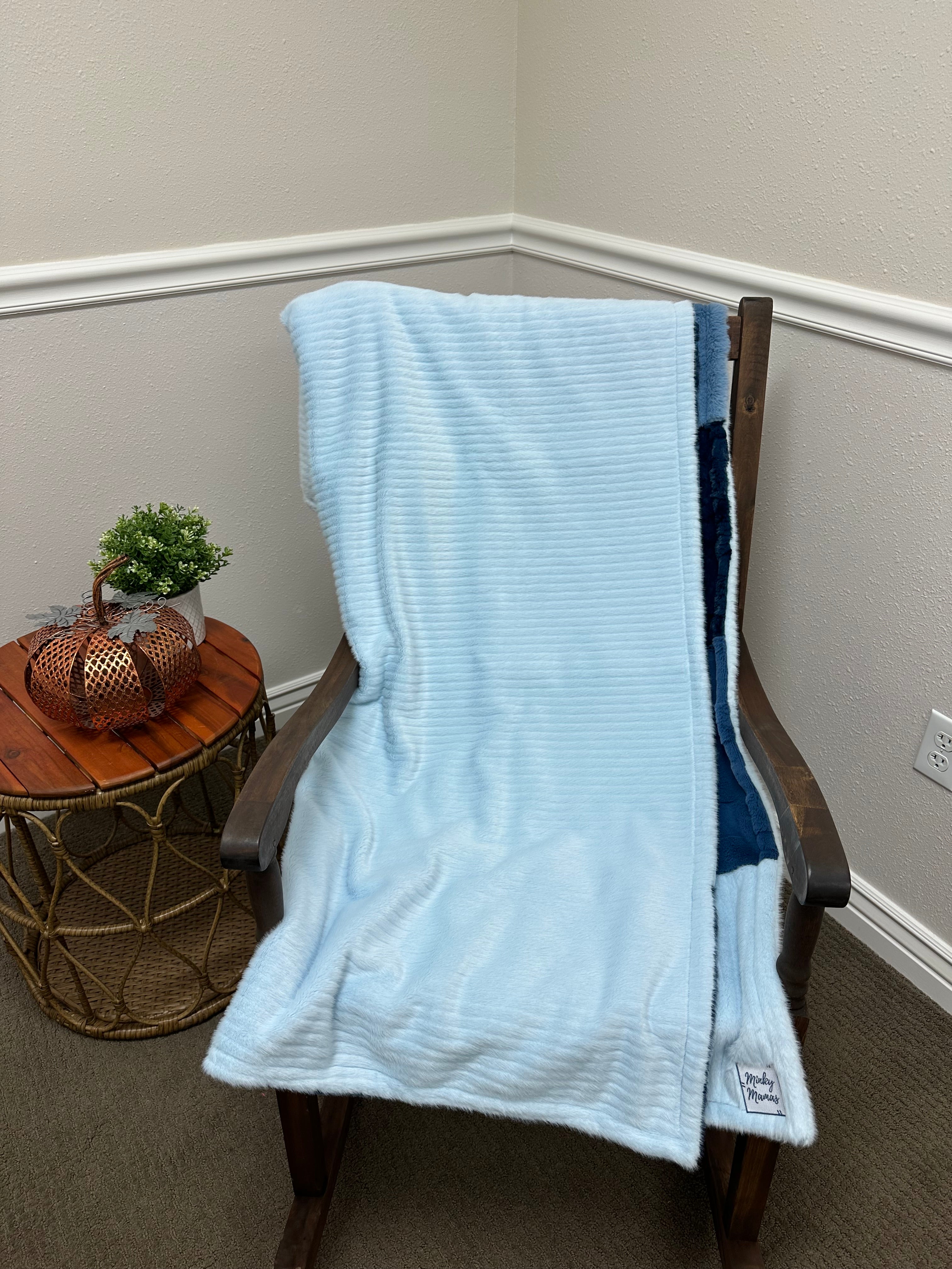 Baby Blue Hannah Throw