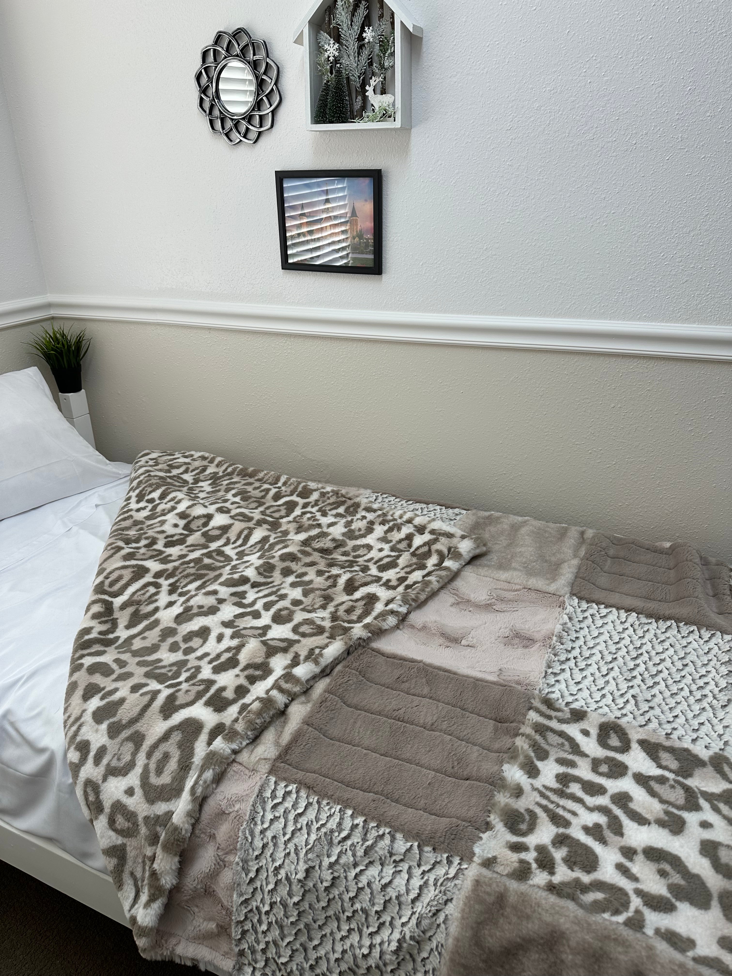 Tans neutral with a splash of animal