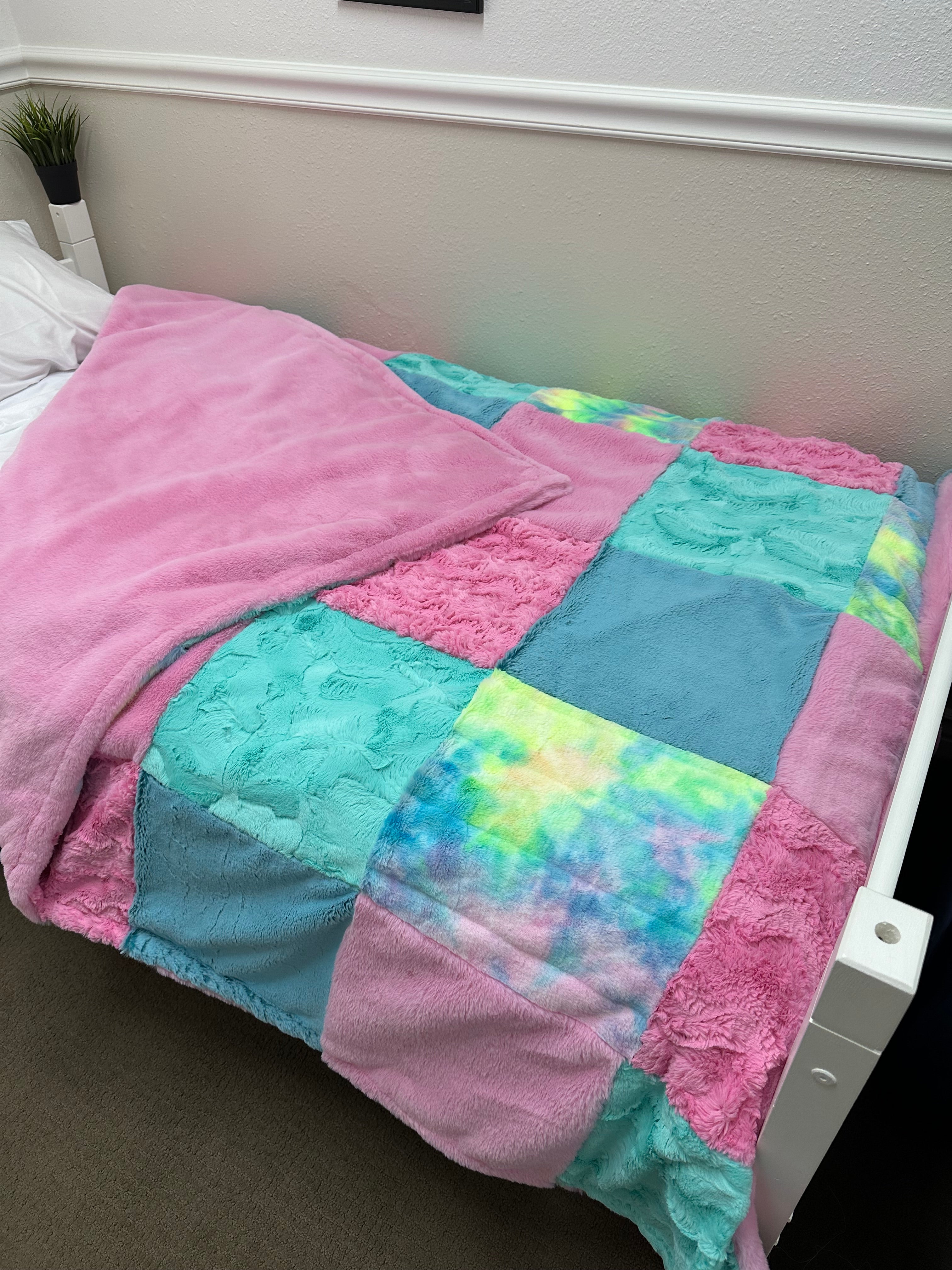 Spring Colored Minky Mama