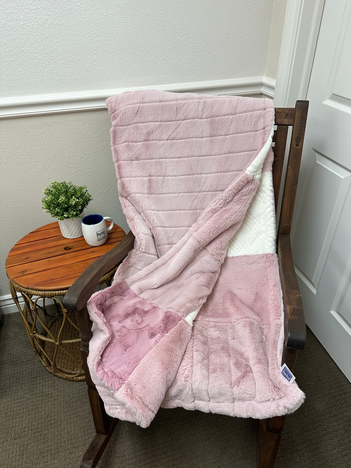Rosewater Throw