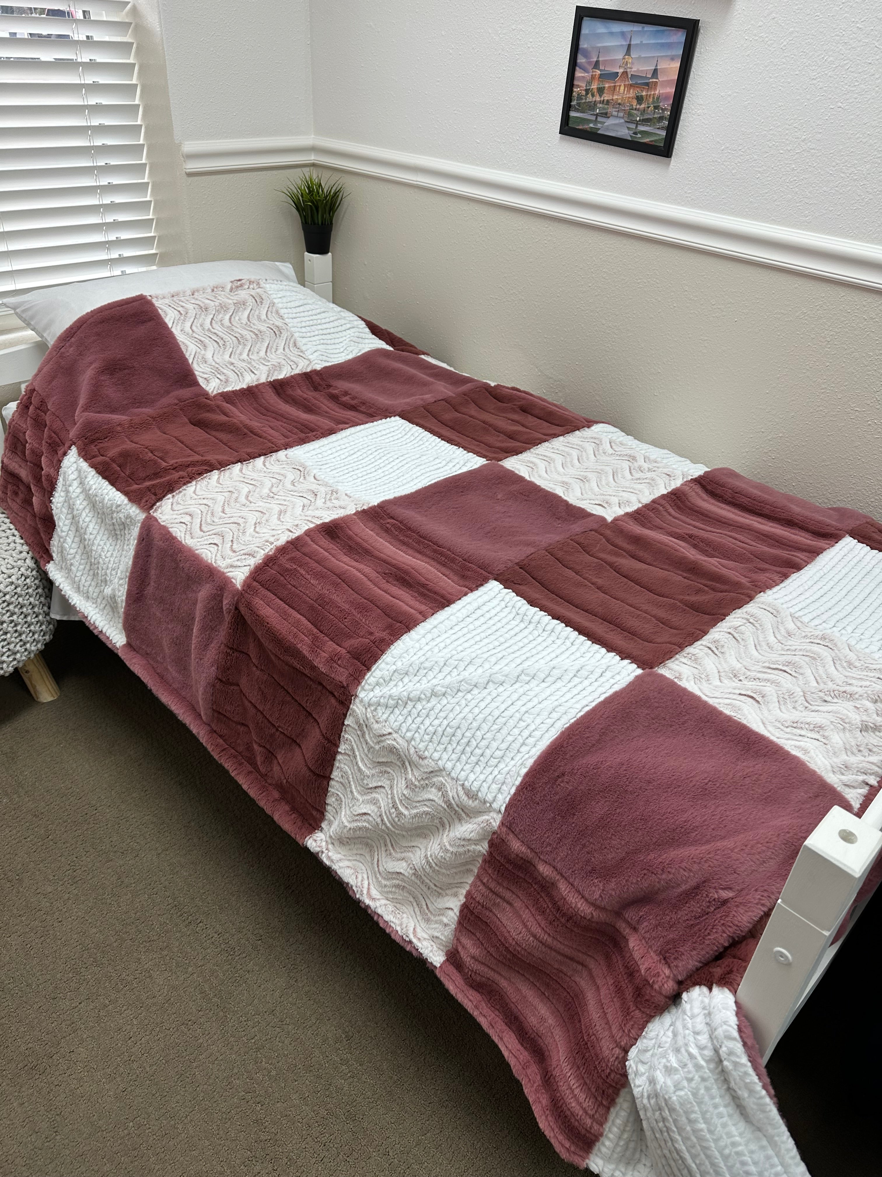 Desert Rose Minky Mama