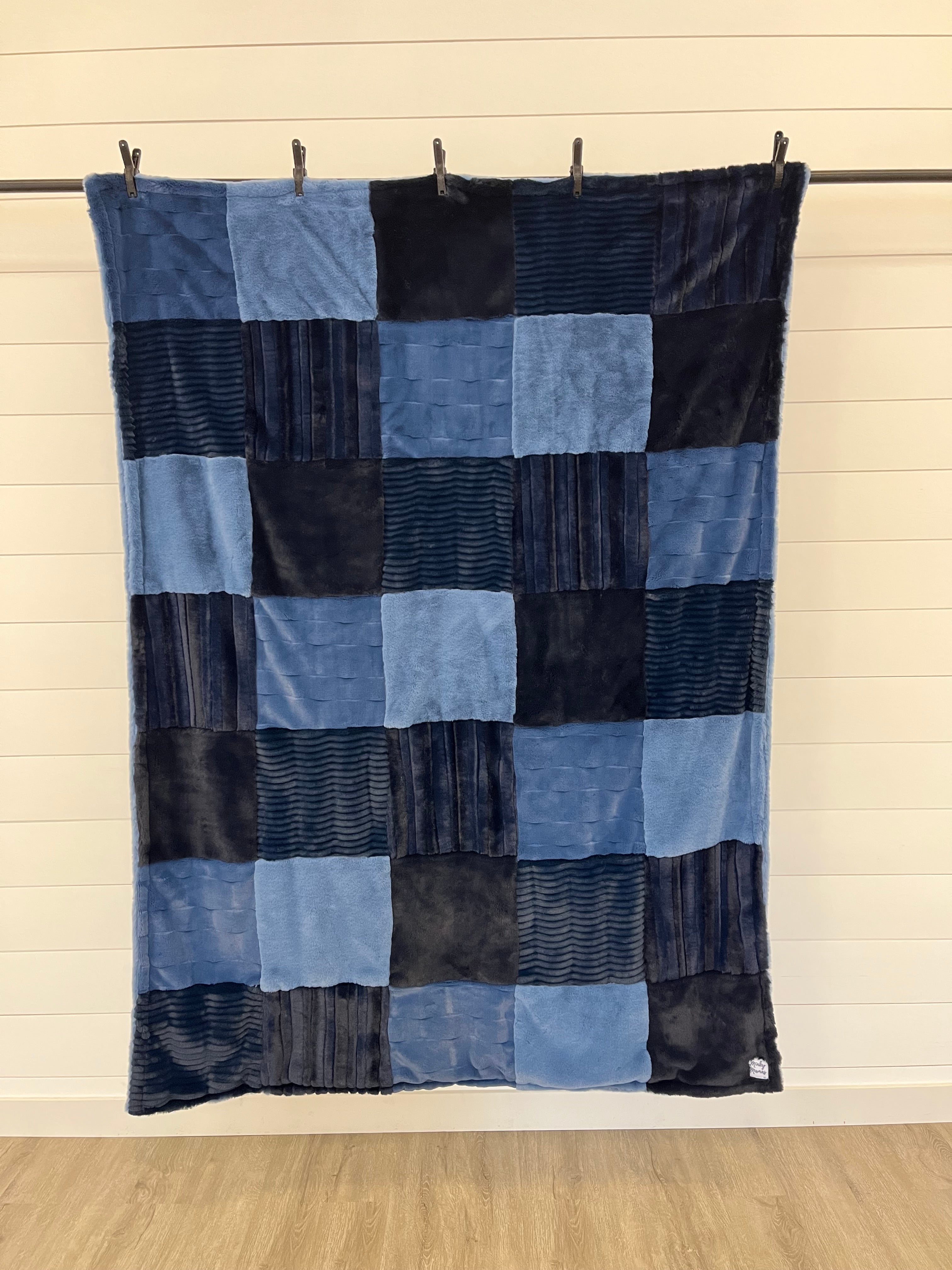 Jeans Patchwork Minky Mama