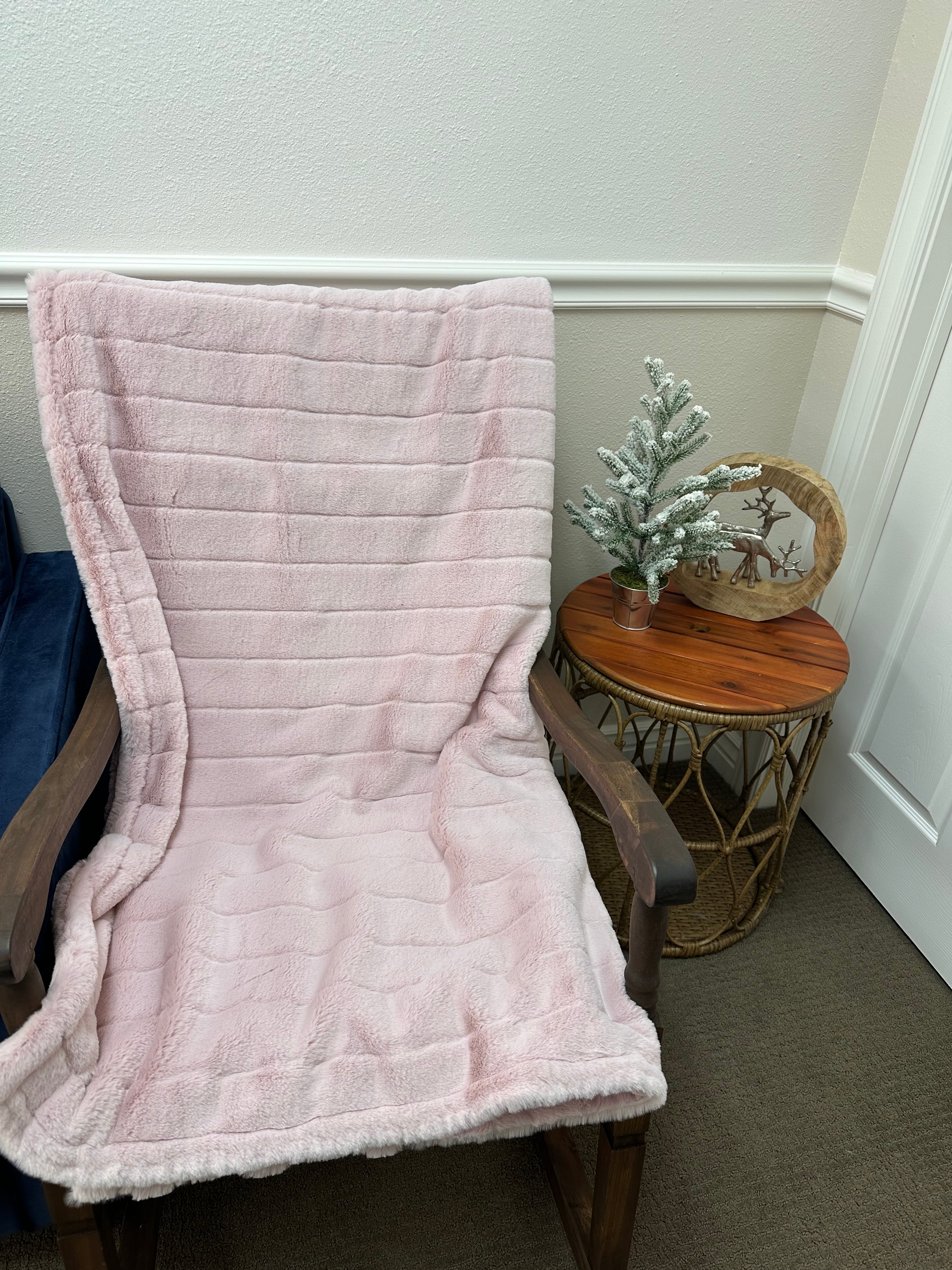Rosewater Throw