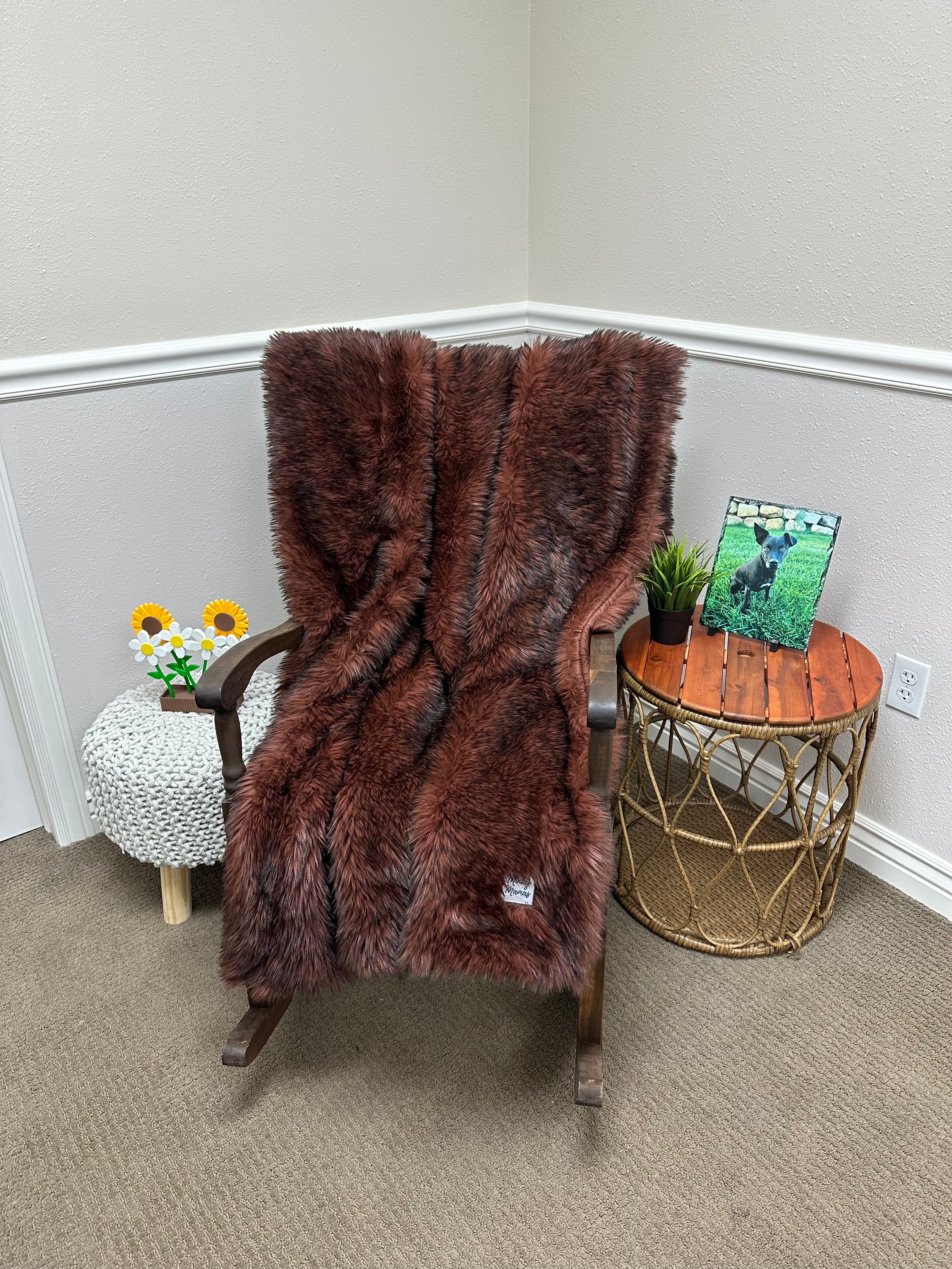 Cinnabear Teddy Throw
