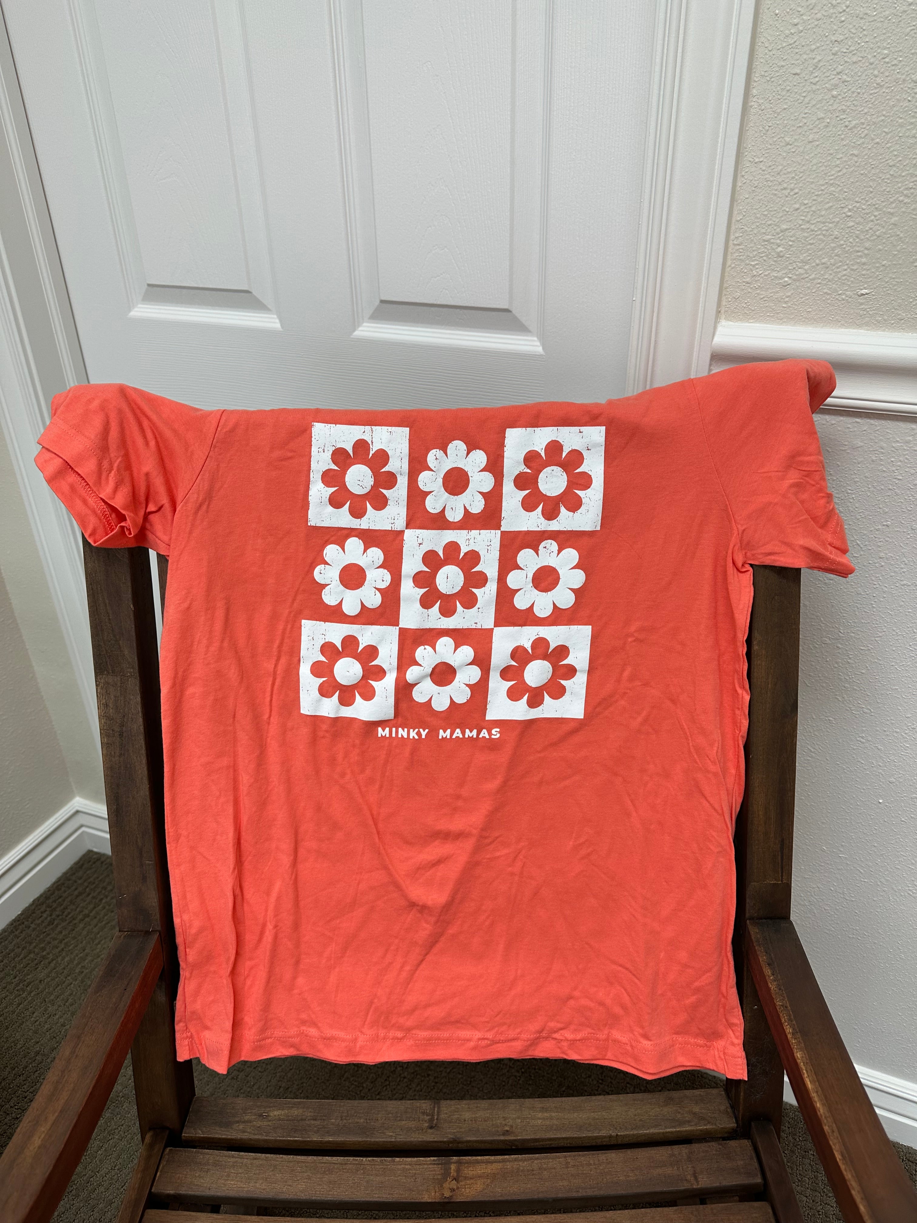 4XLarge Coral Floral Shirt