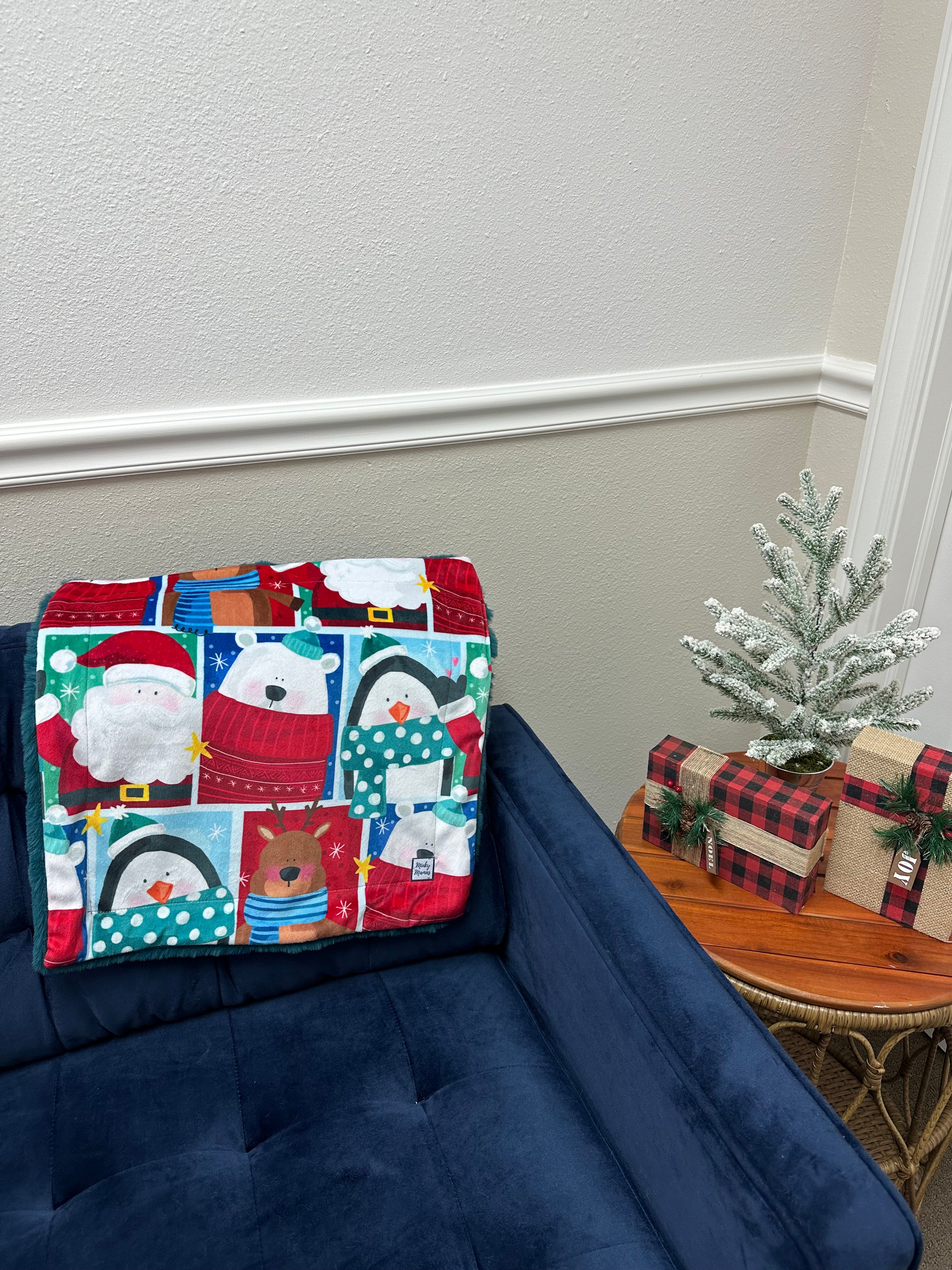 Santa, Penguin Lovie