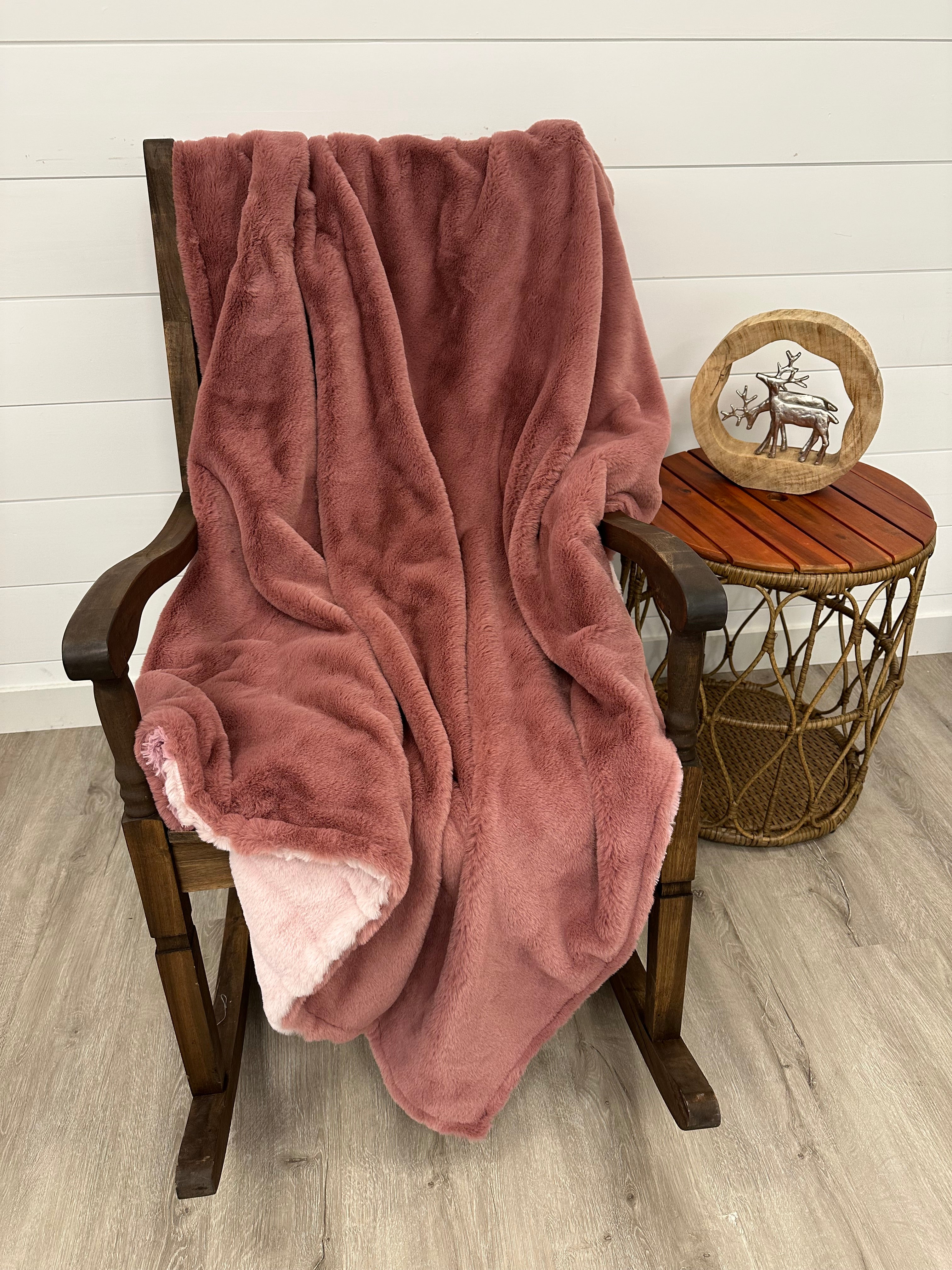 Pink Throw