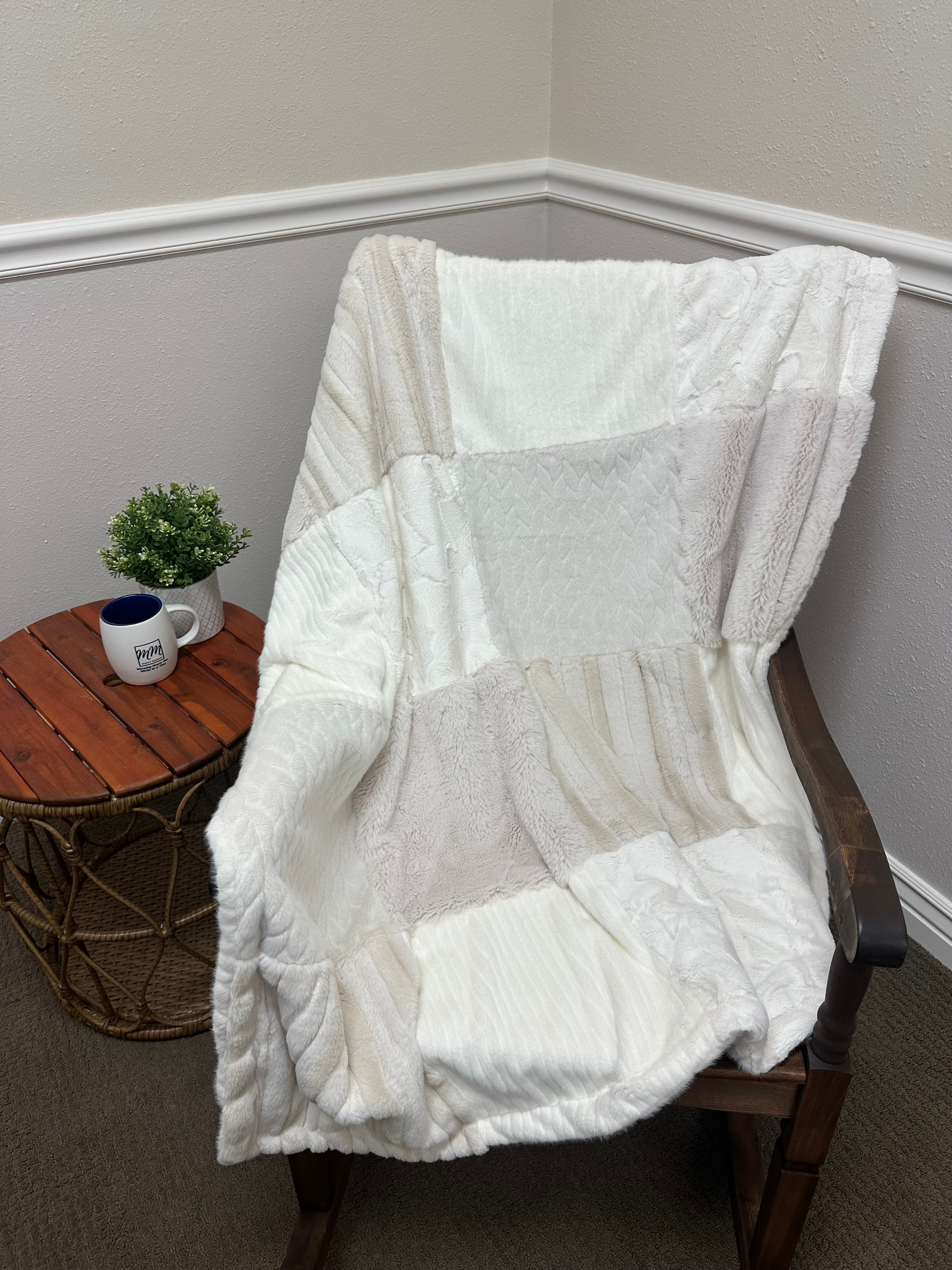 Cream Neutral Throw
