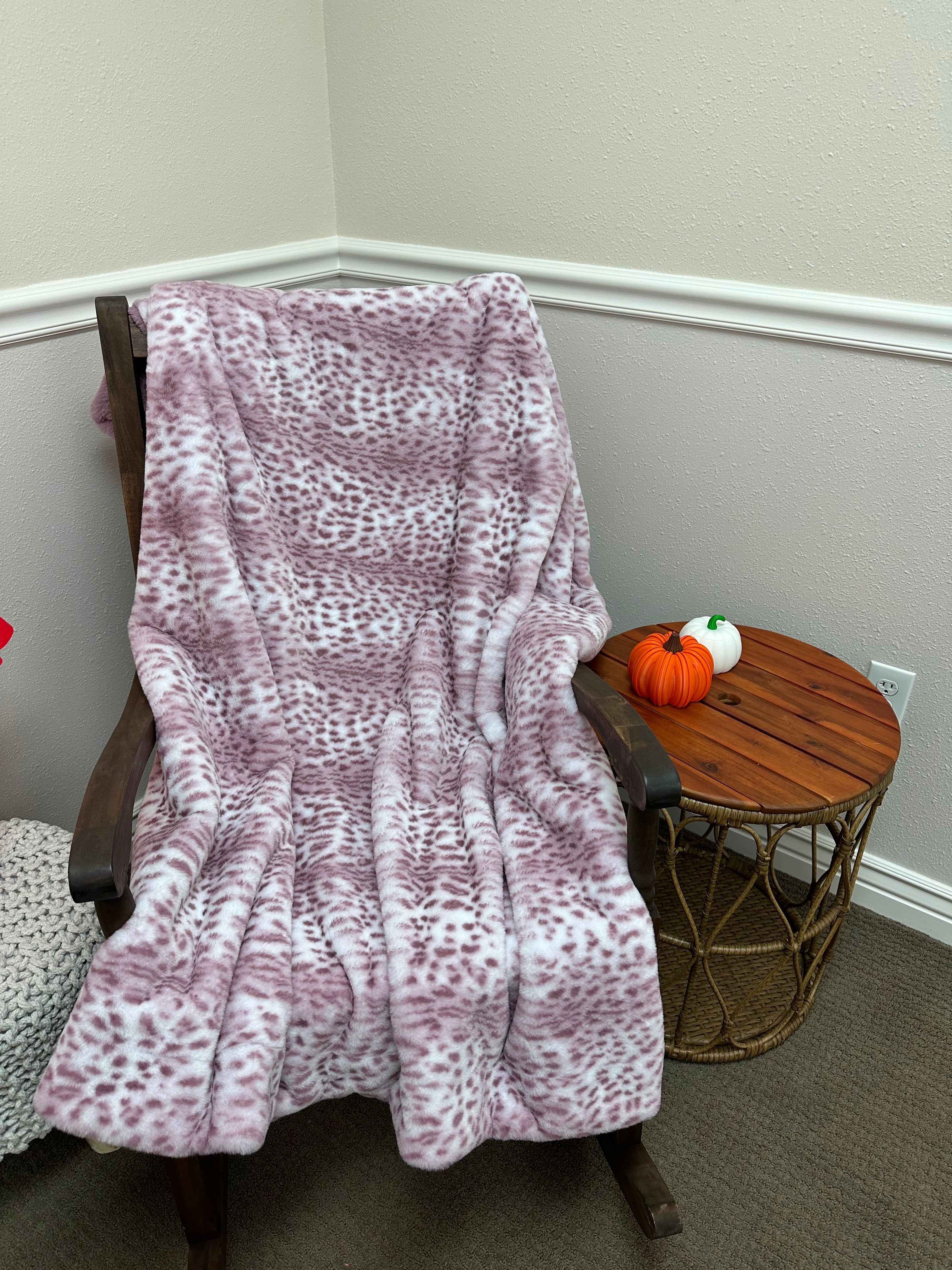 Savanna on Bunny Throw