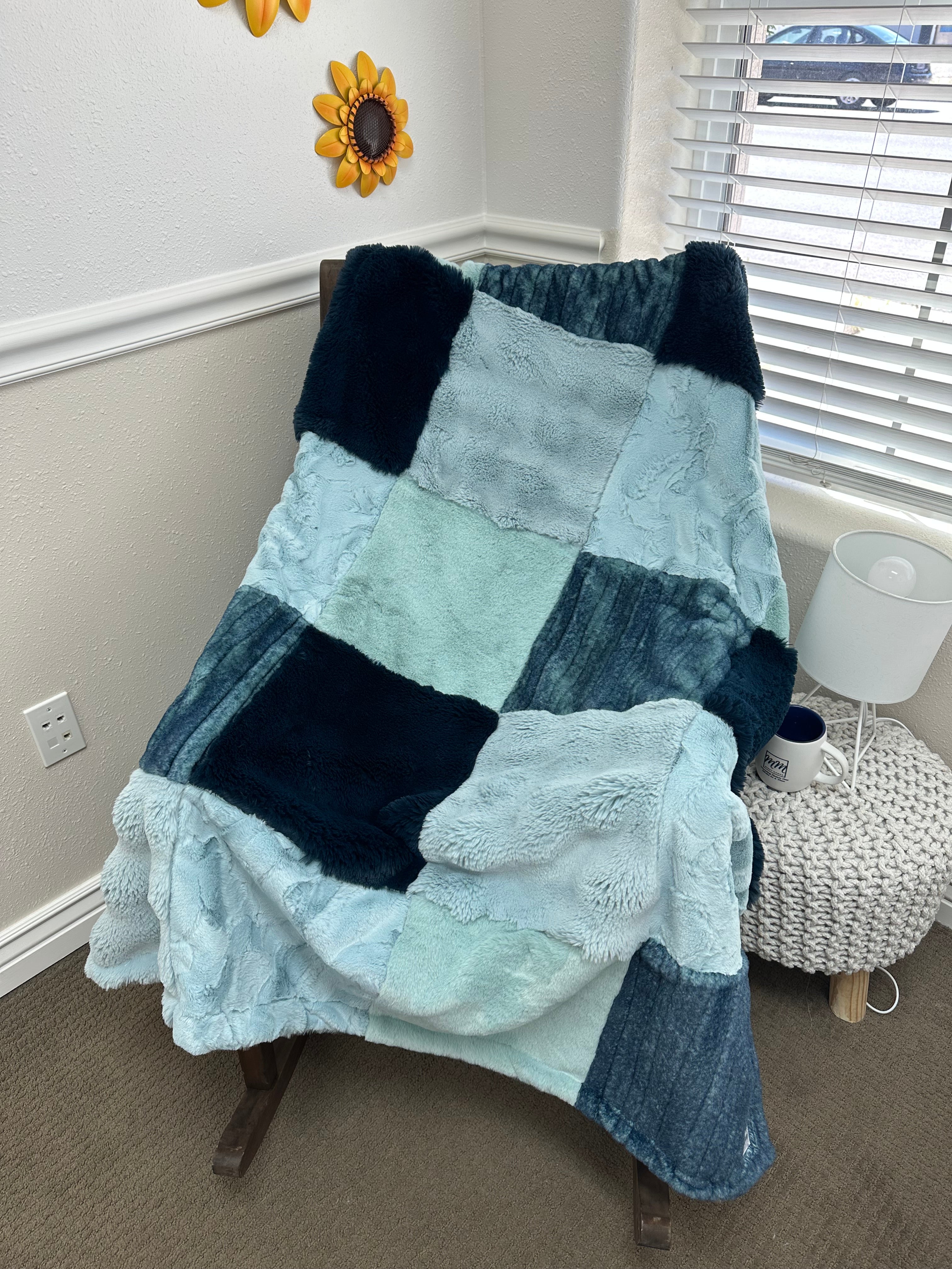 Blues throw
