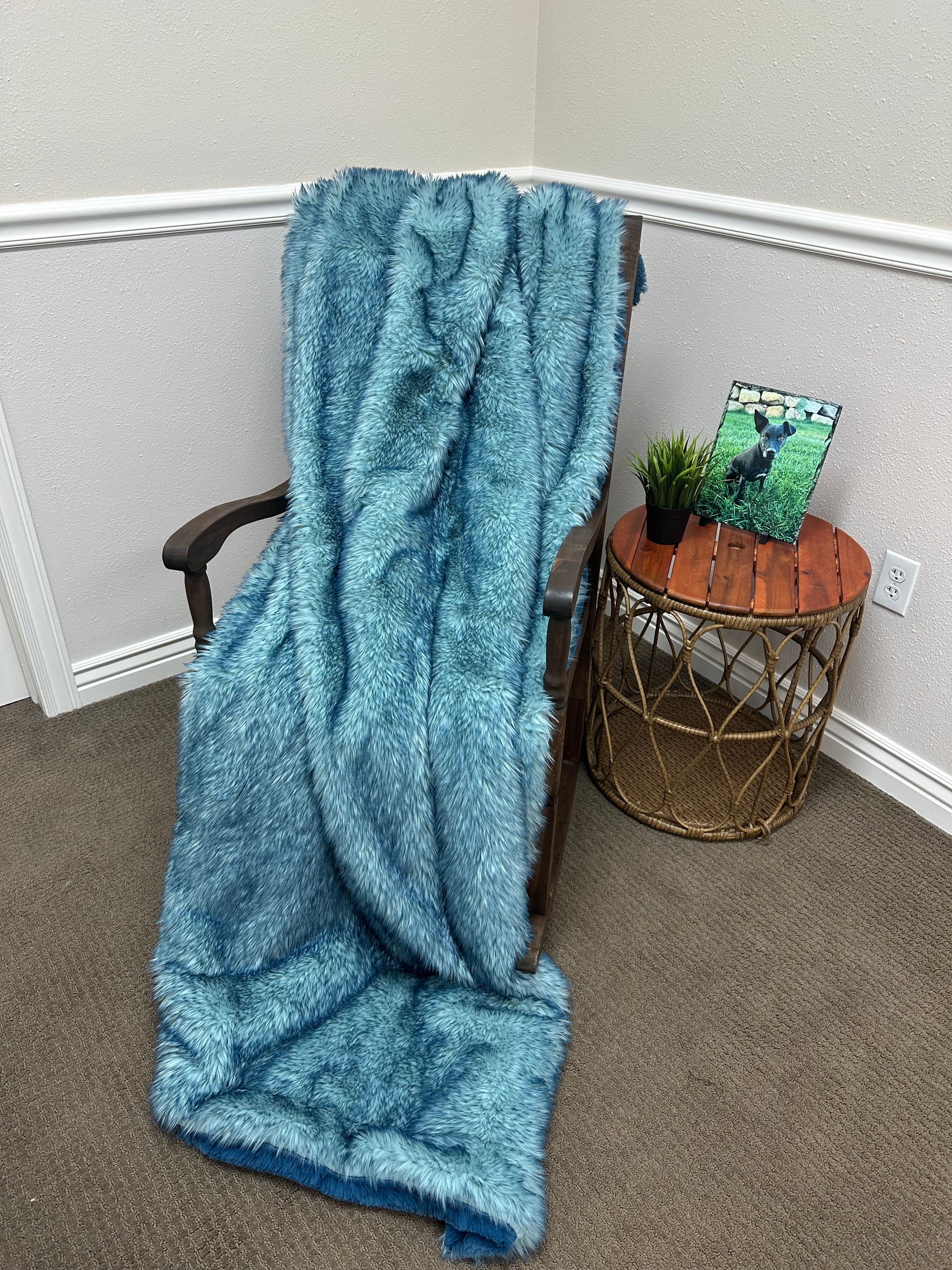 Blue berry Simple Minky Mama