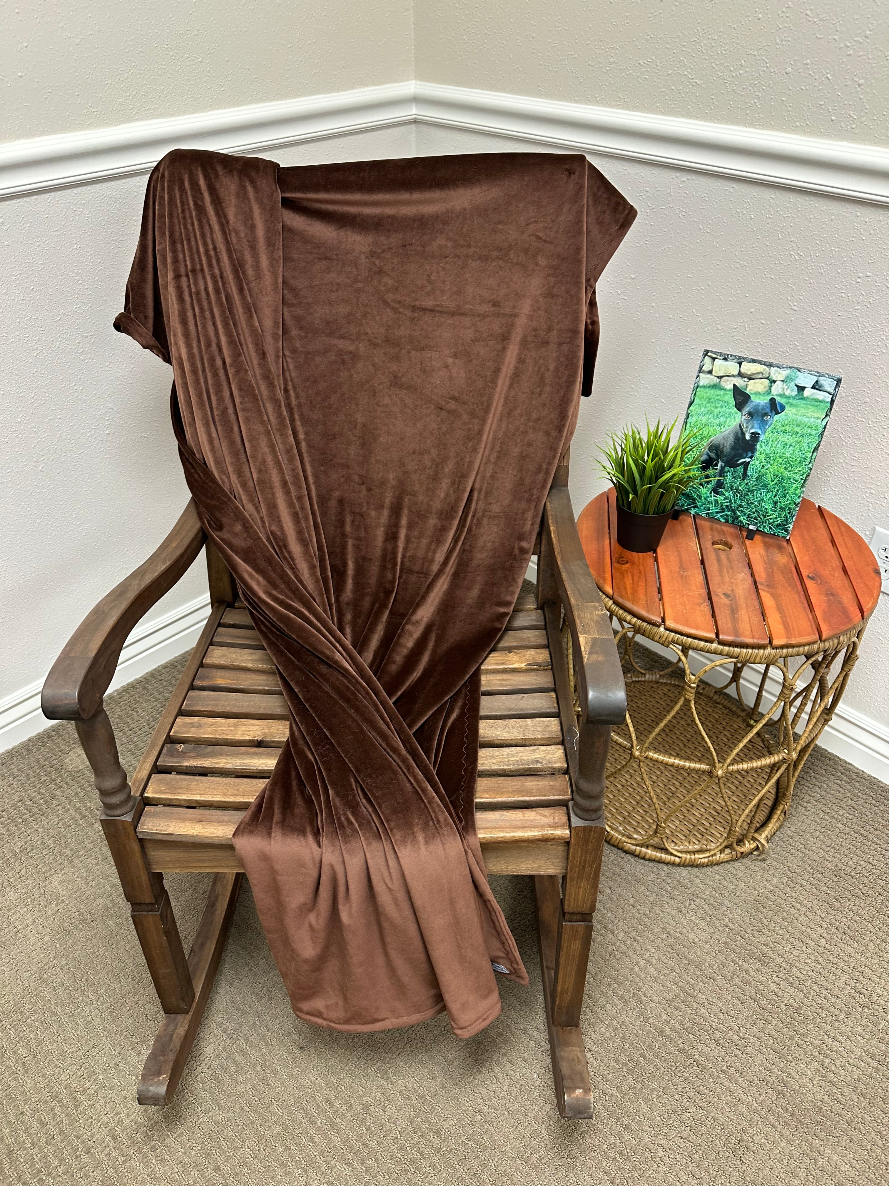 60”x72” Mahogany Marshmallow