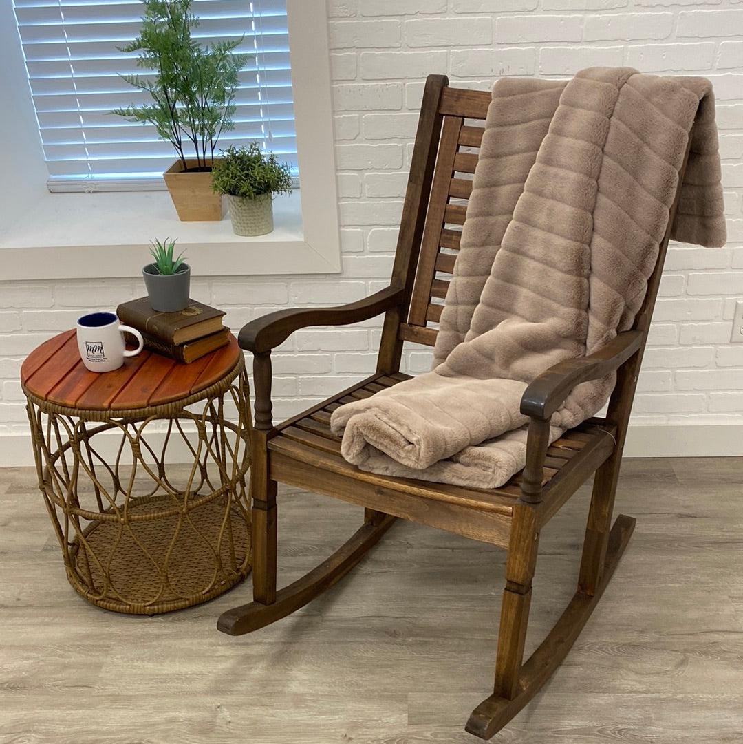 The Simply Taupe Throw