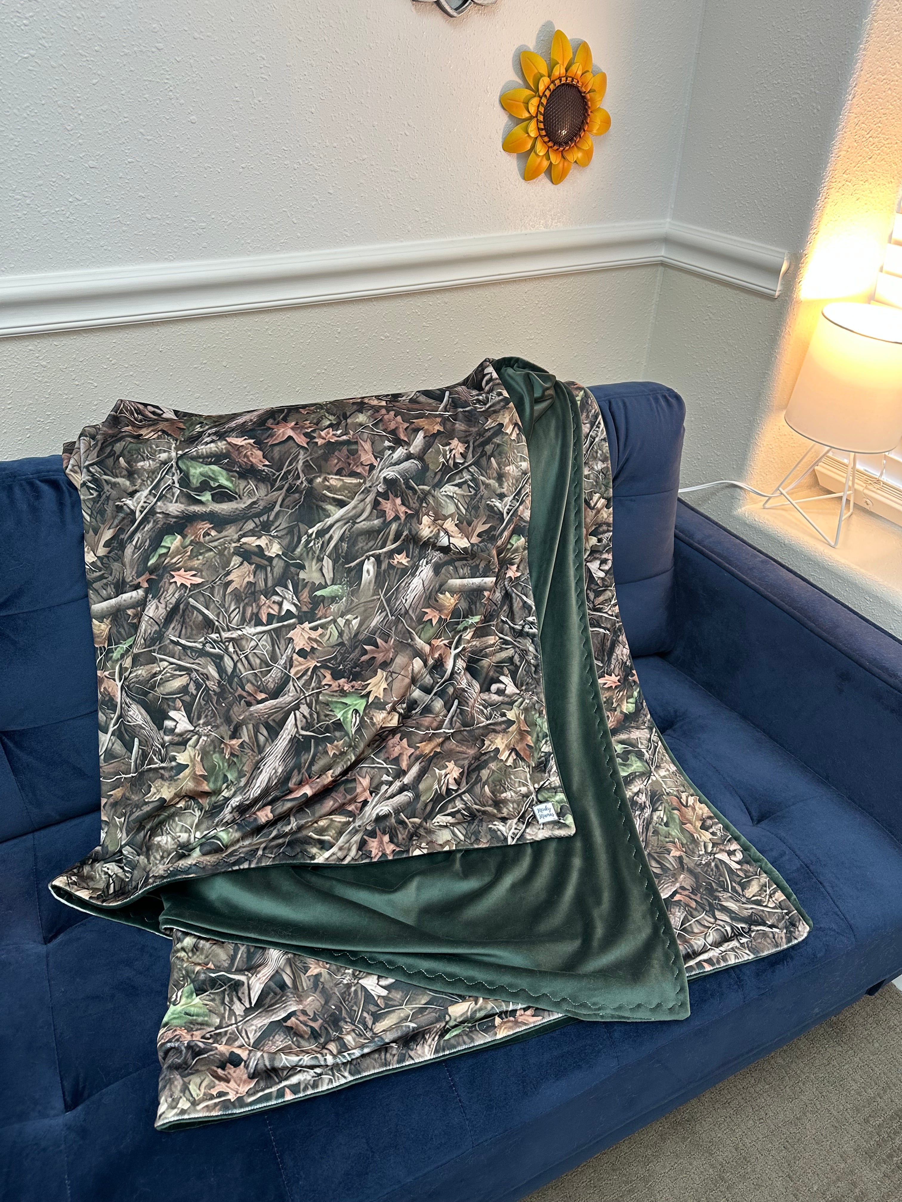 60”x86” Camo Marshmallow