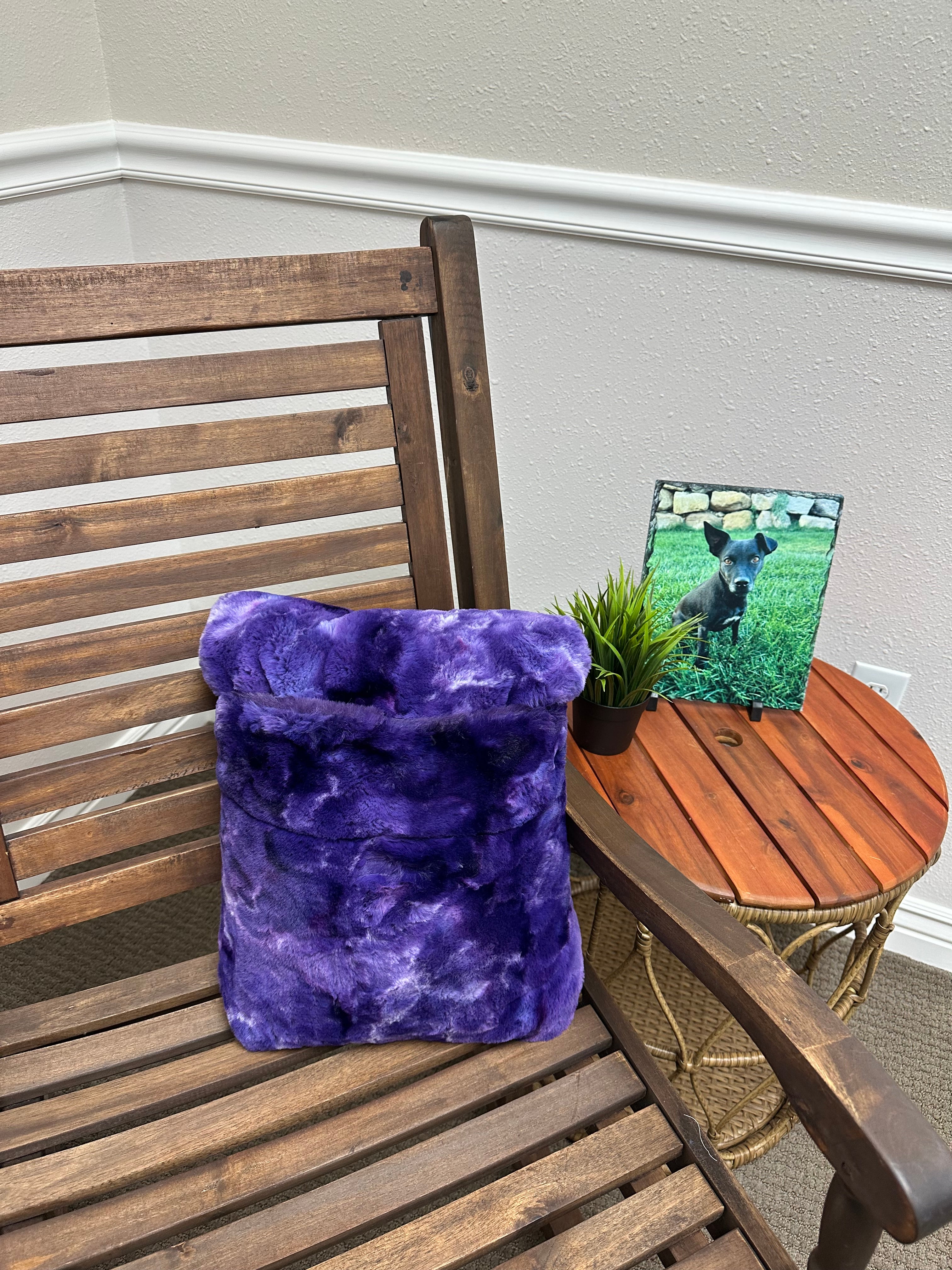 Grape Jam Travel Blanket