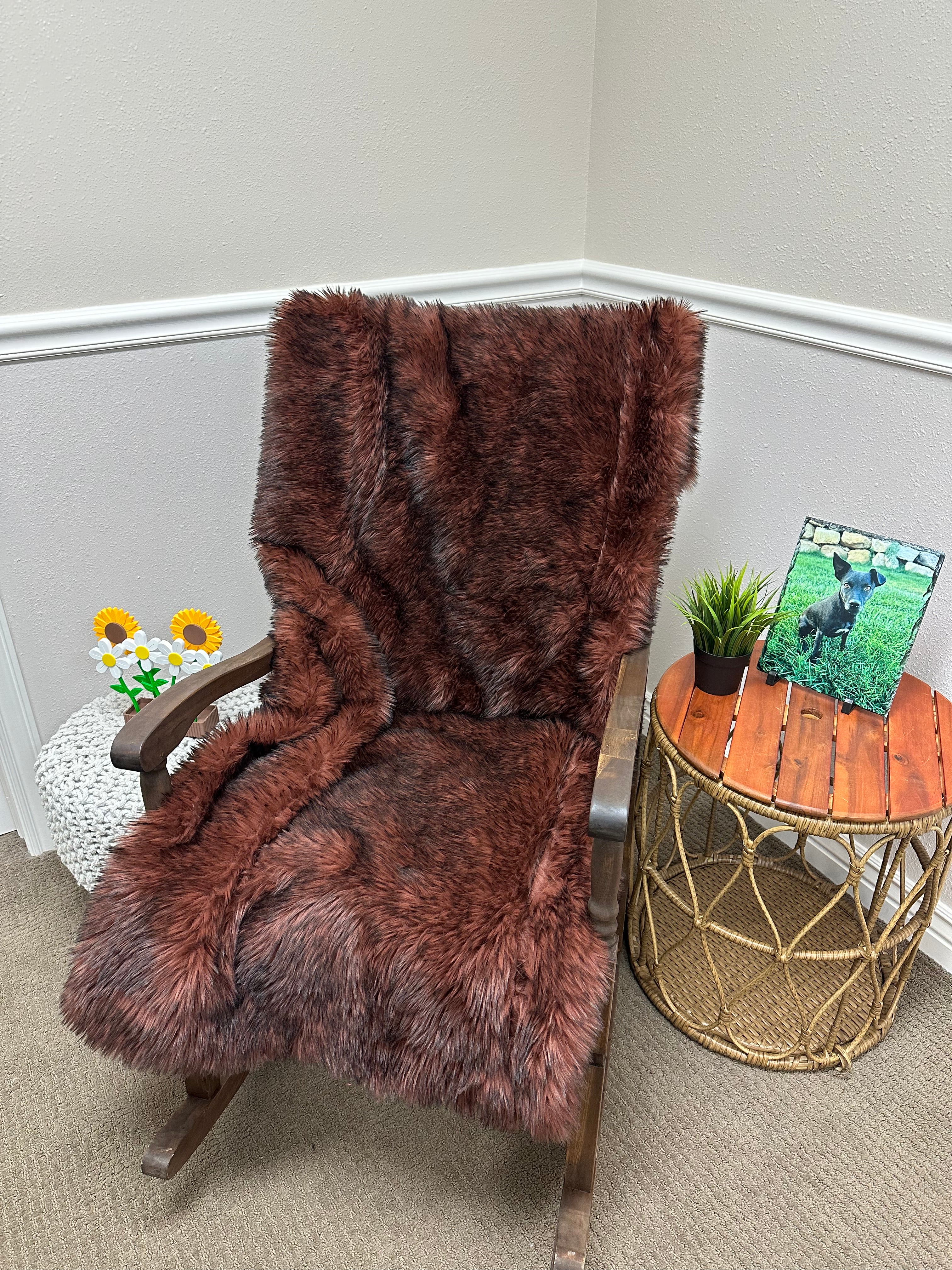 Cinnabear Teddy Throw