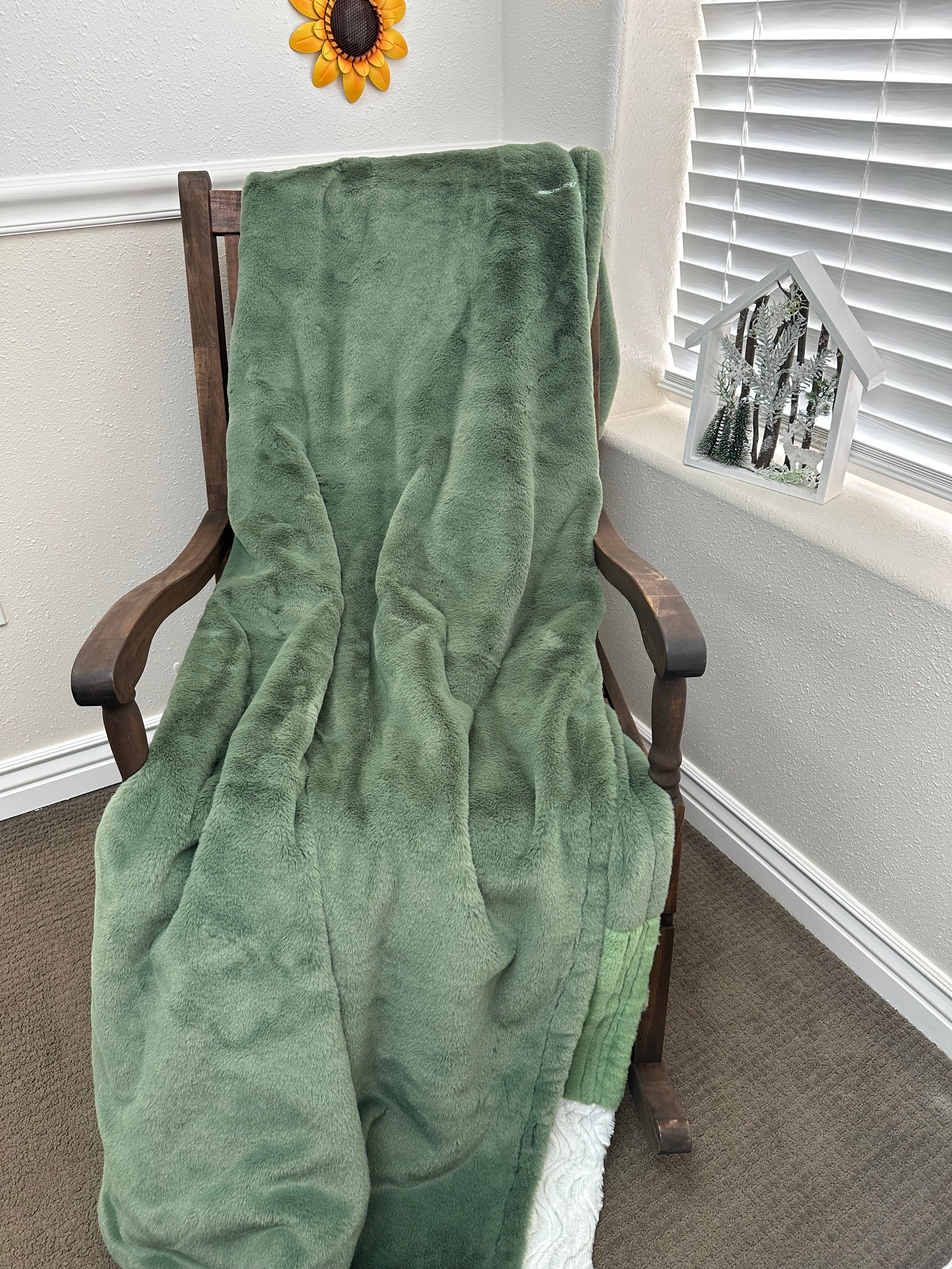 Green Zara Minky Mama