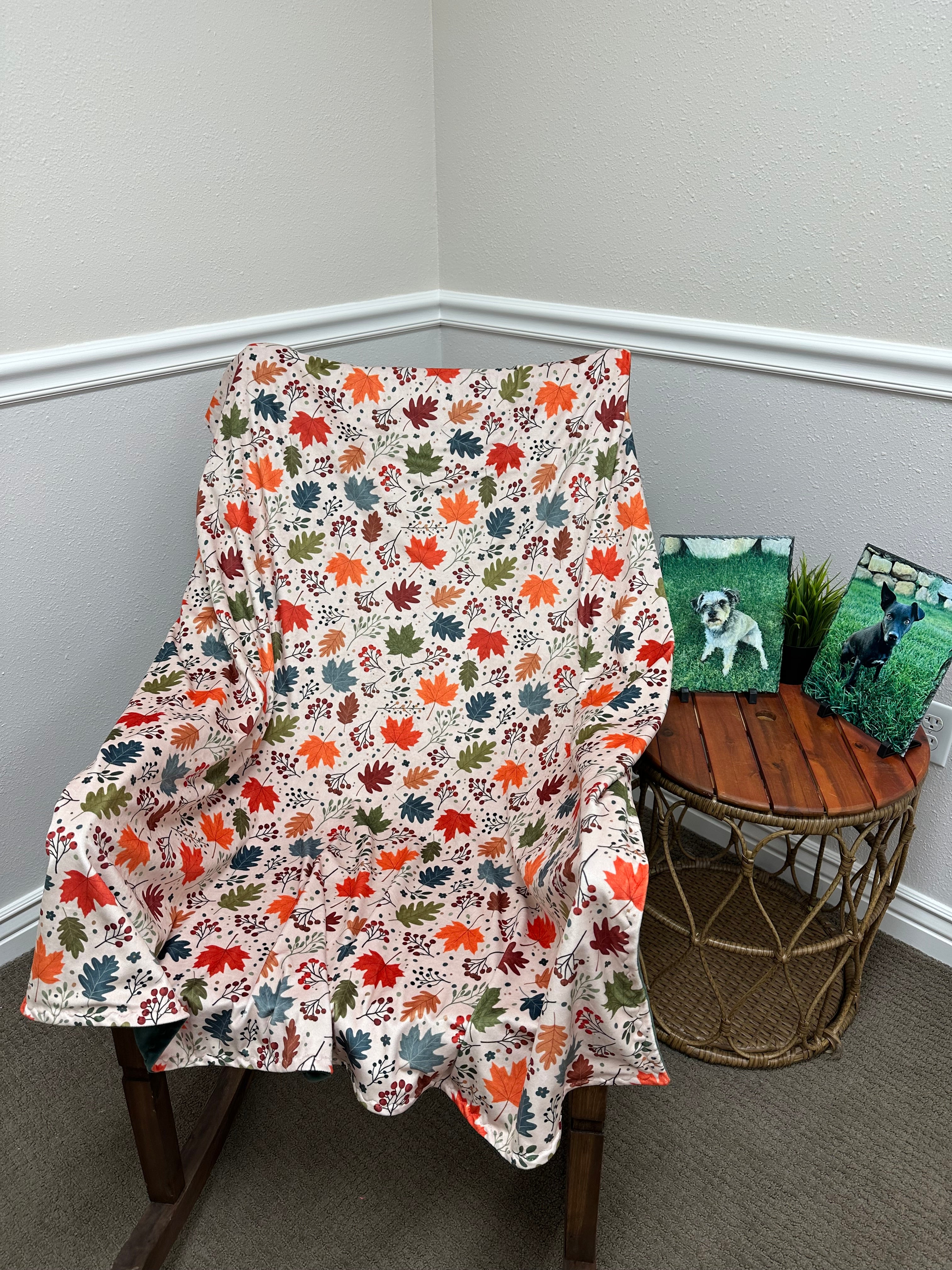 Leaf Marshmallow 50”x60”