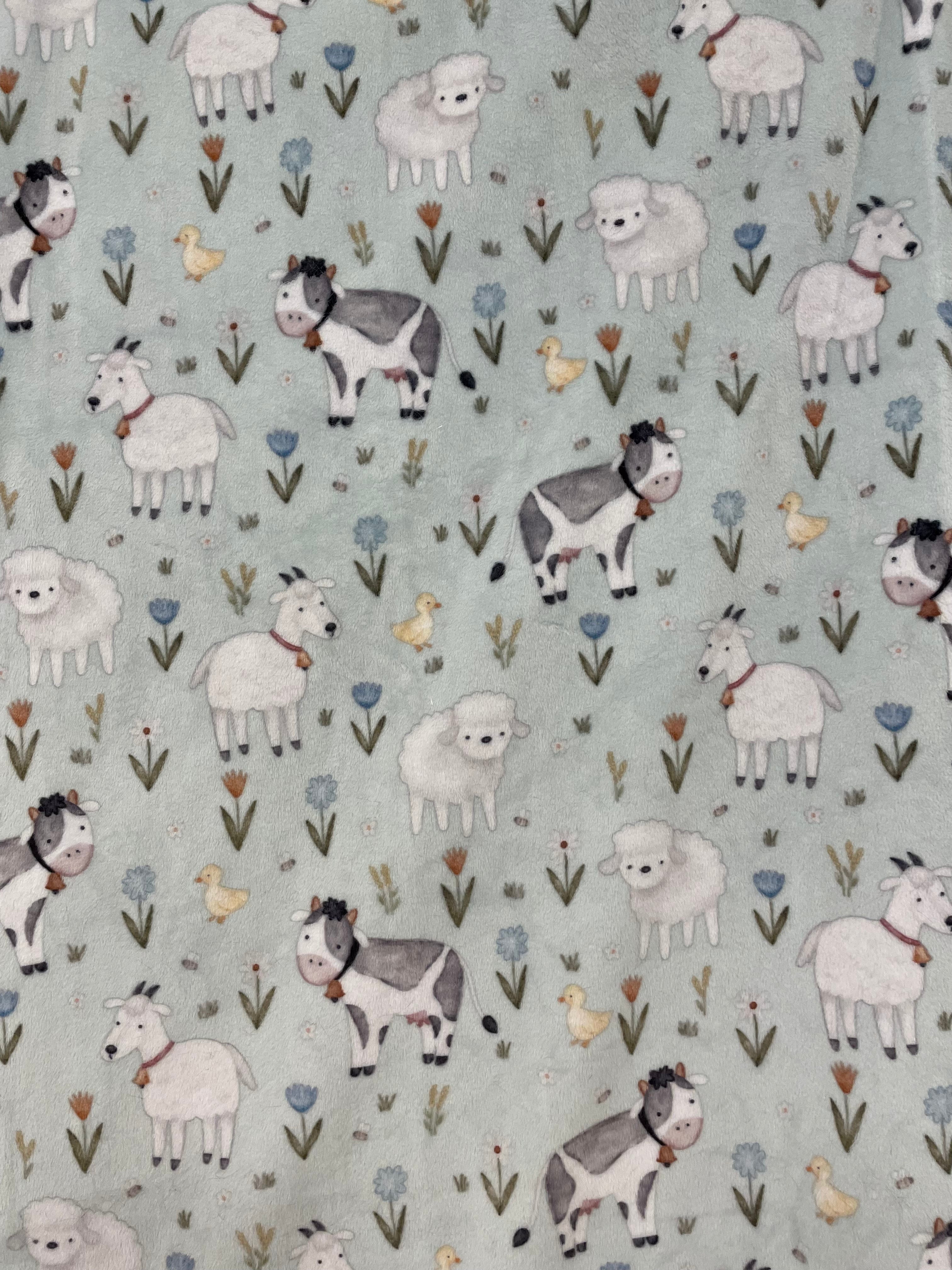 Farm Animal Simple Throw