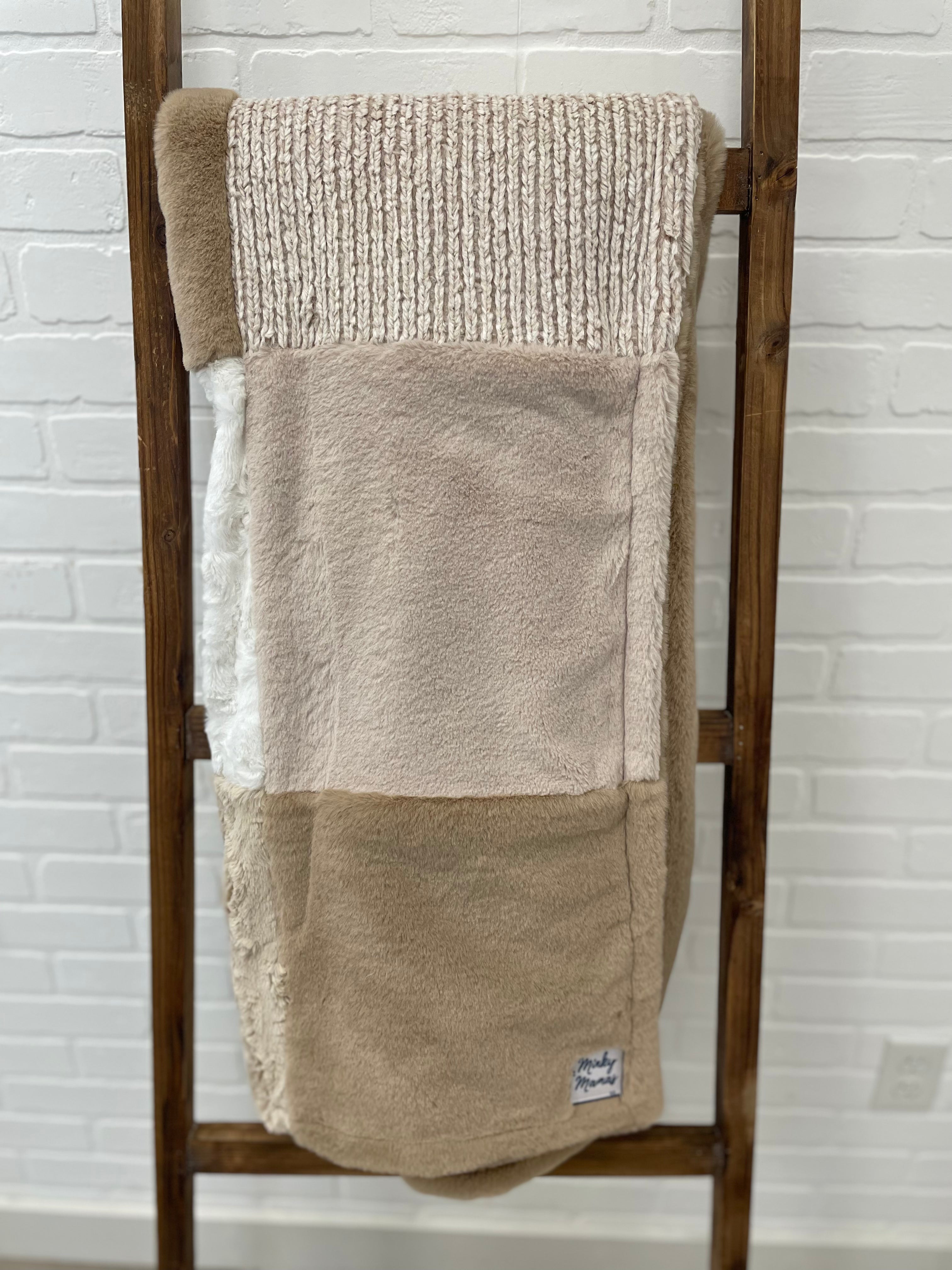 Mushroom Baby Whispy Throw
