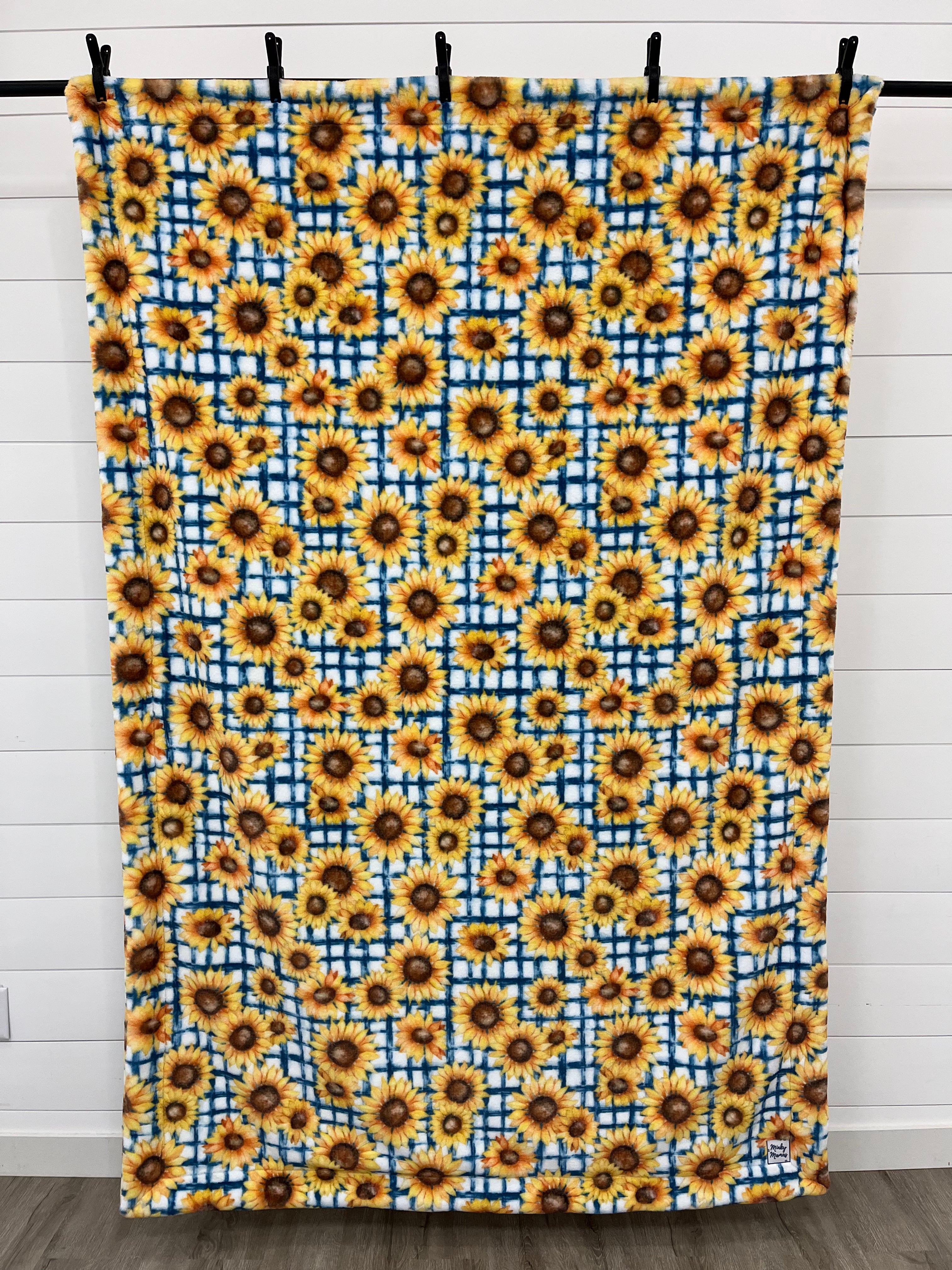 Sunflower Simple Minky Mama