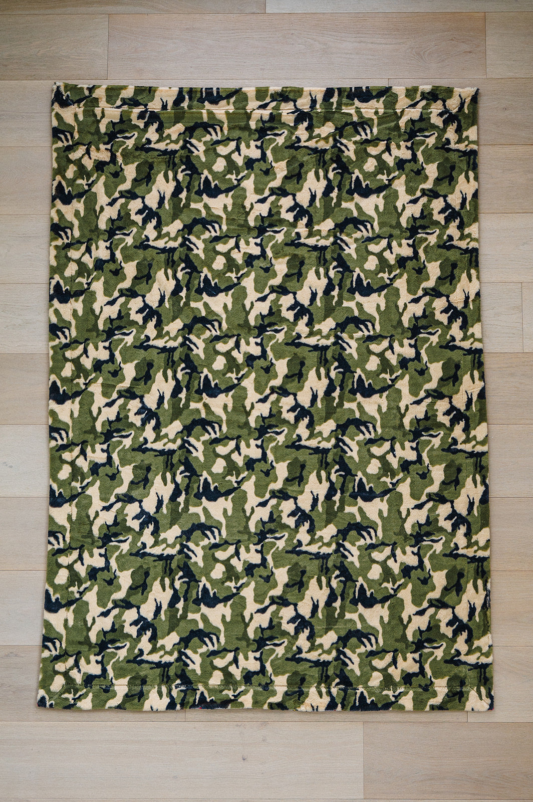 Military Print Simple Minky Mama