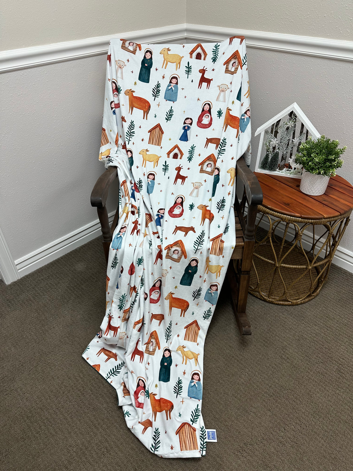 Nativity Marshmallow 60”x86”