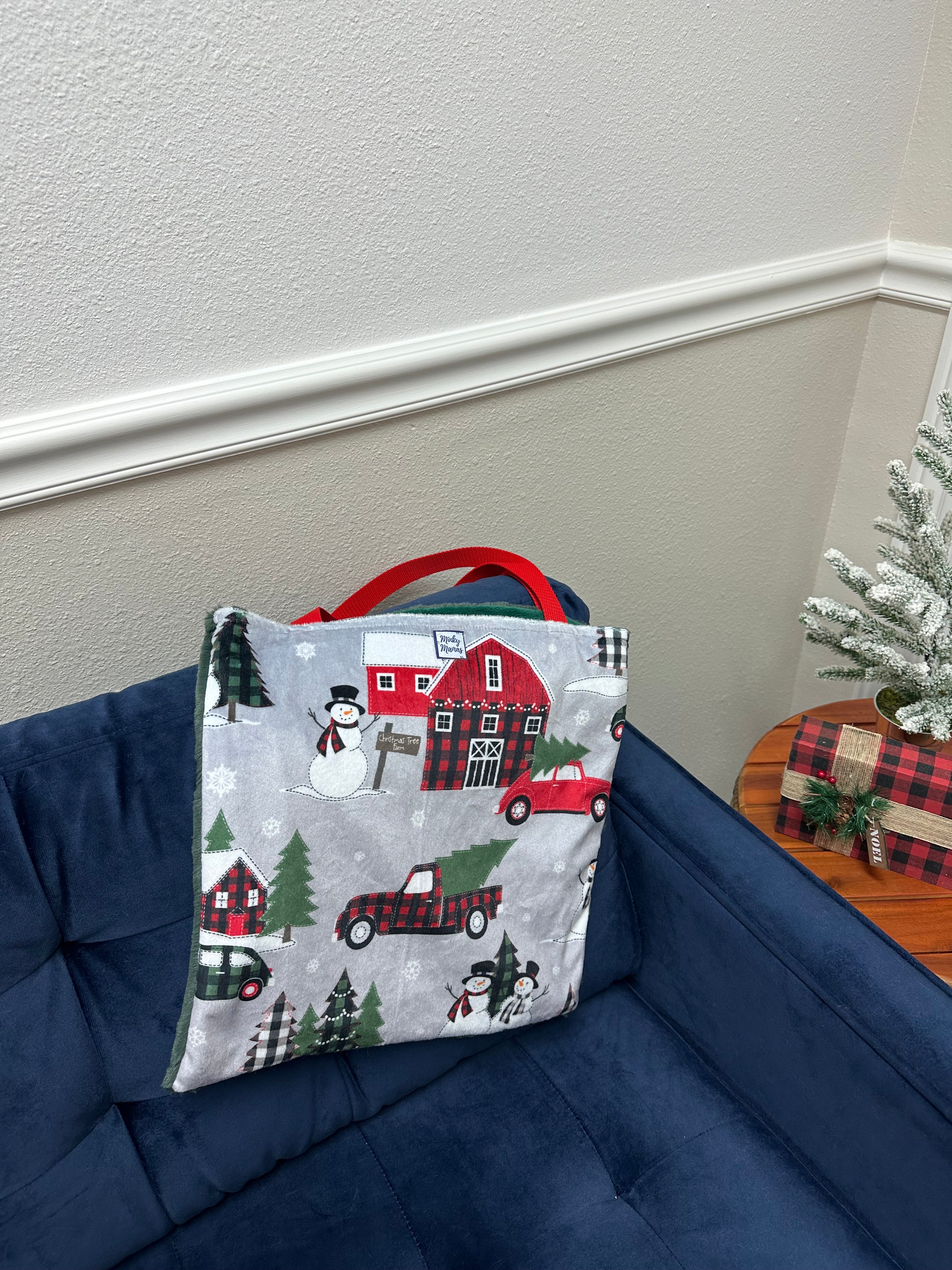 Christmas Farm Handbag