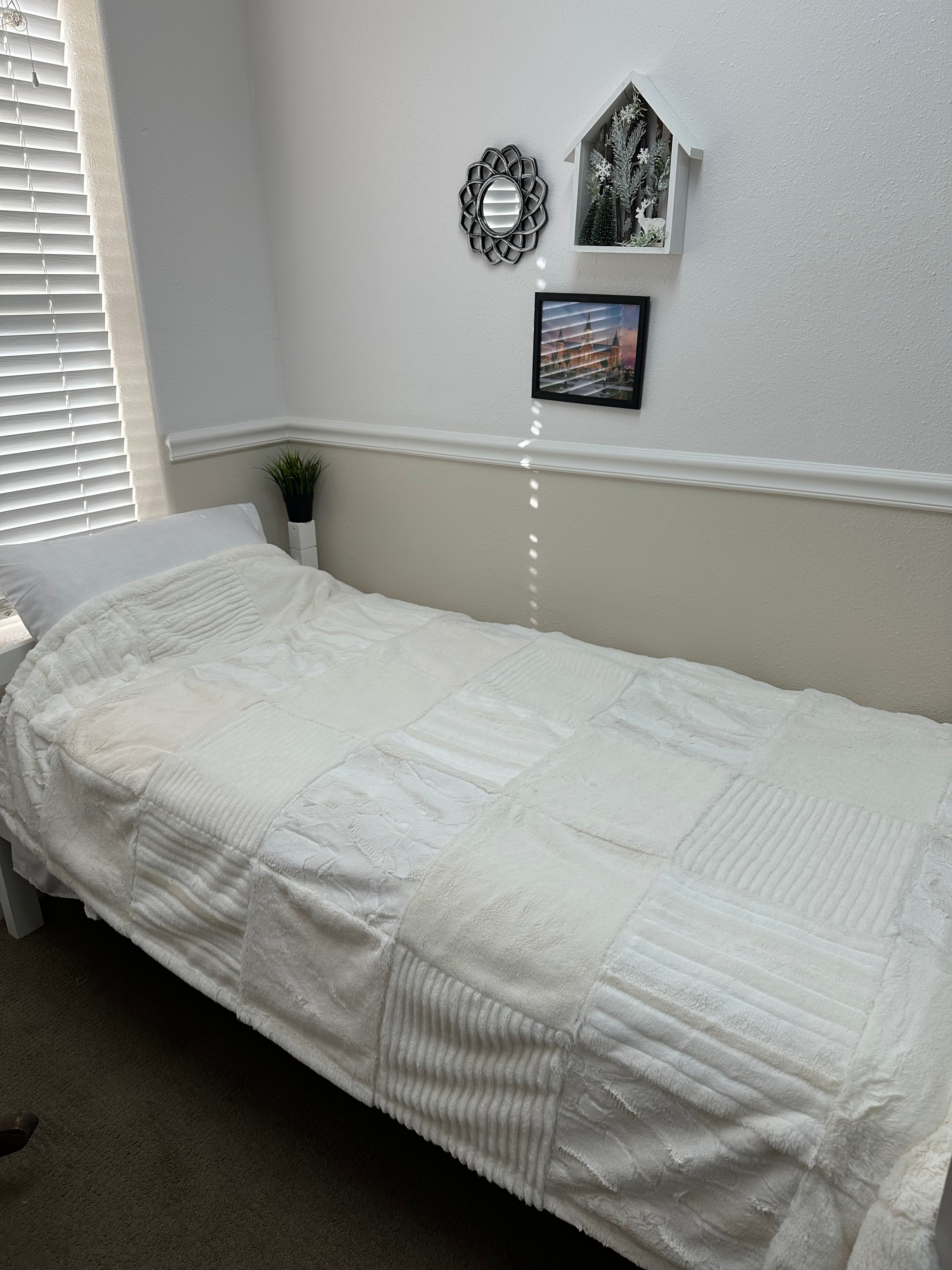 All Cream Minky Mama