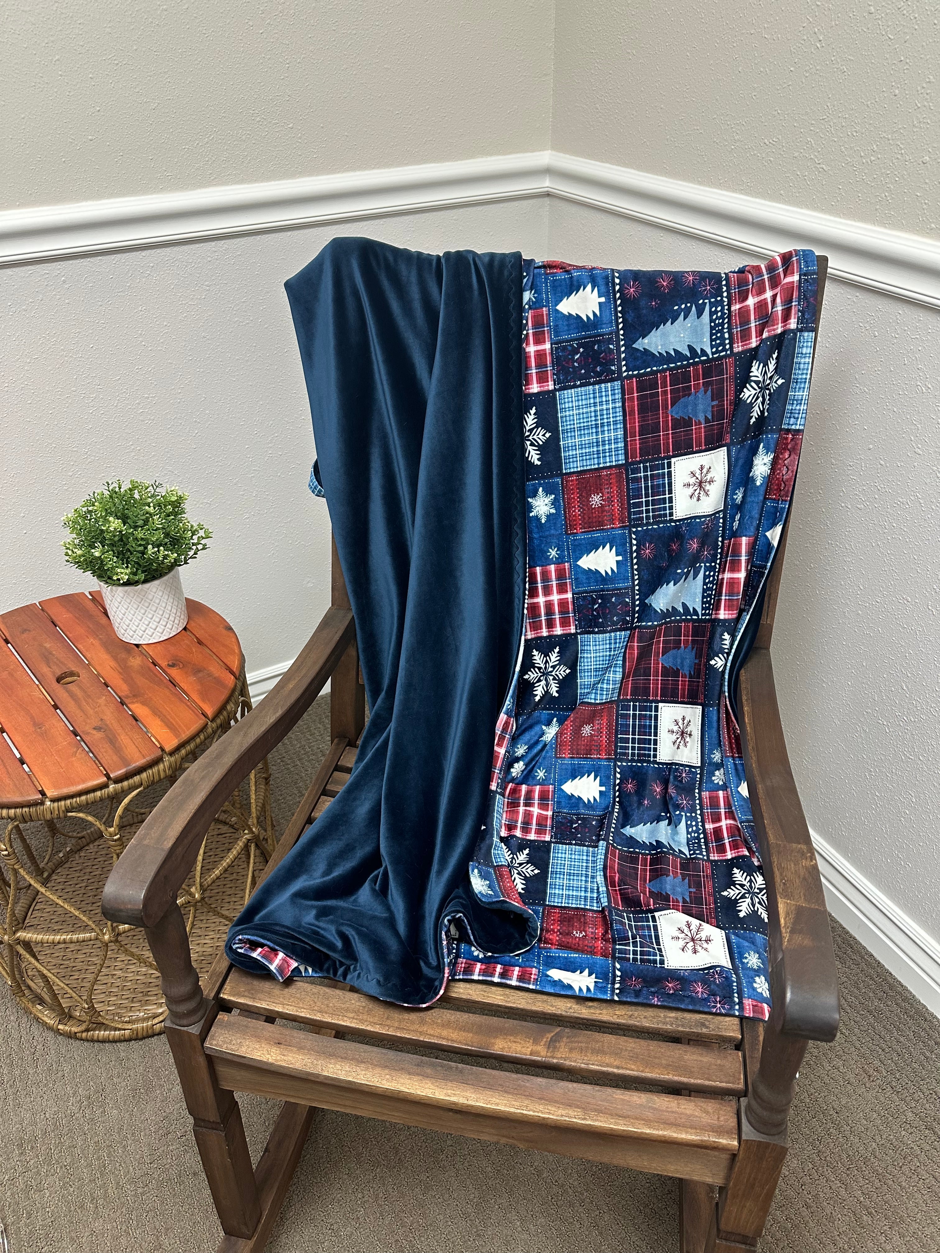 Navy 50”x60” Marshmallow