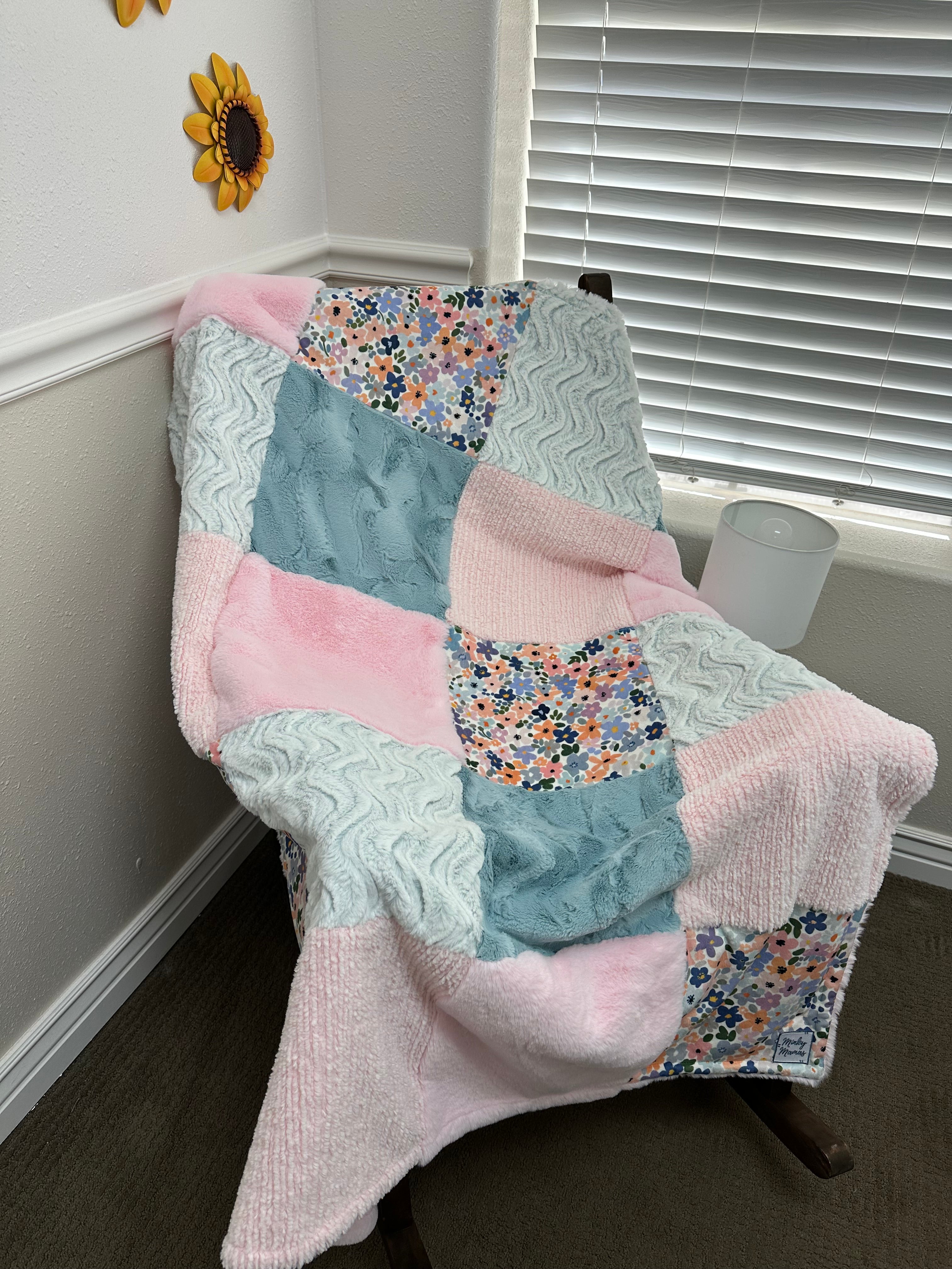 Meadow Floral Throw