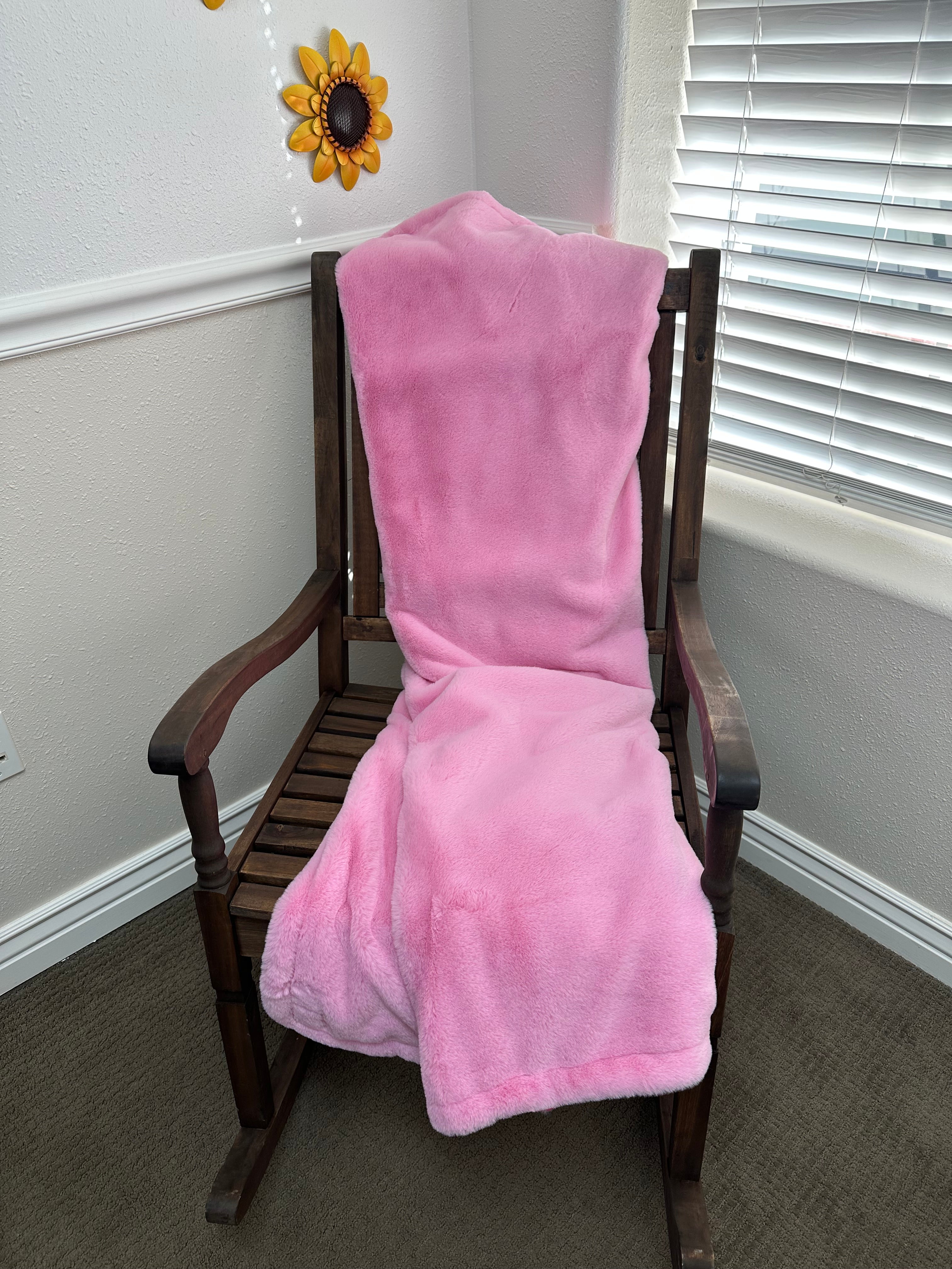 Pink Butterfly Throw