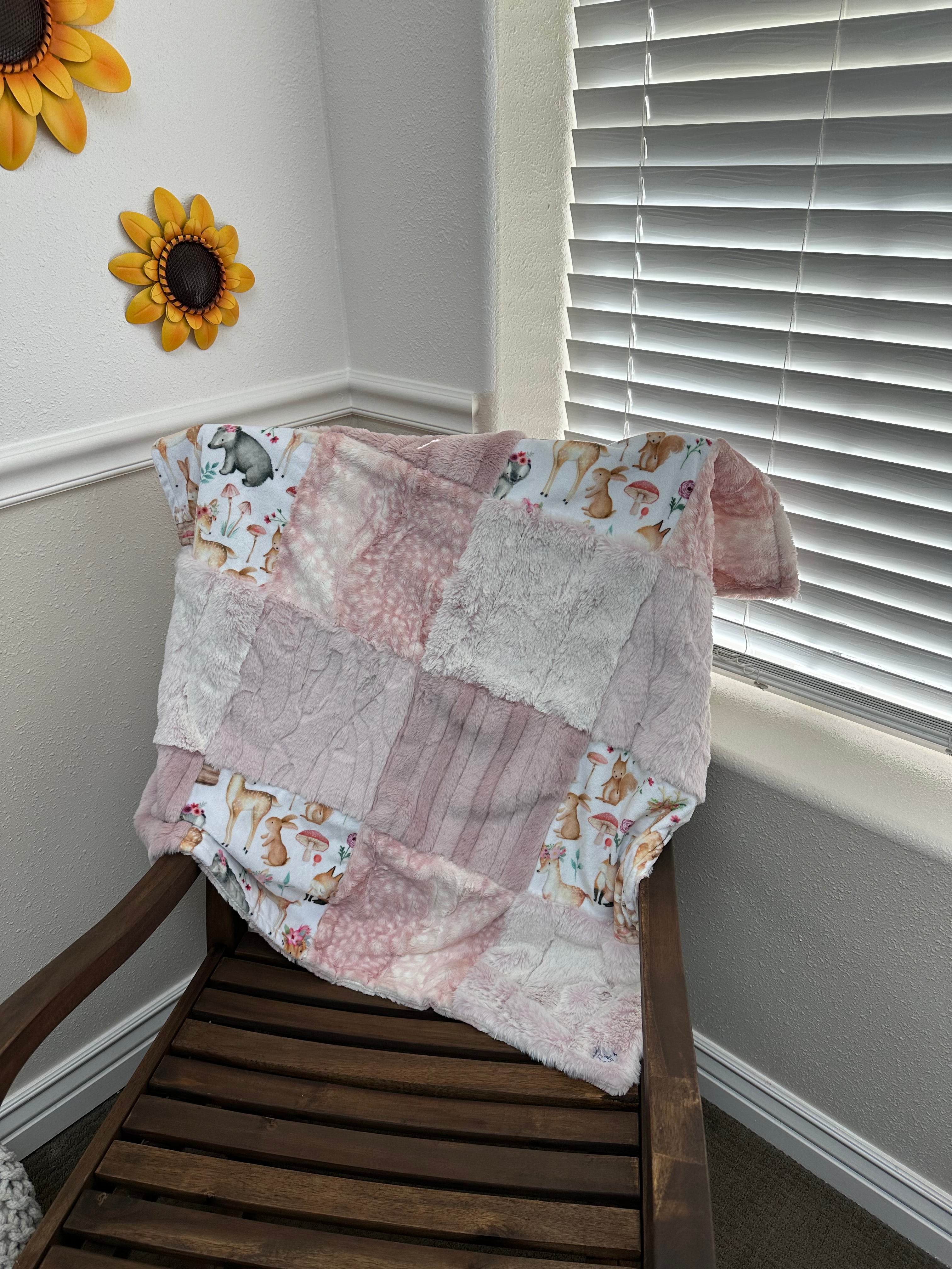 Forest Animal Pink Fawn