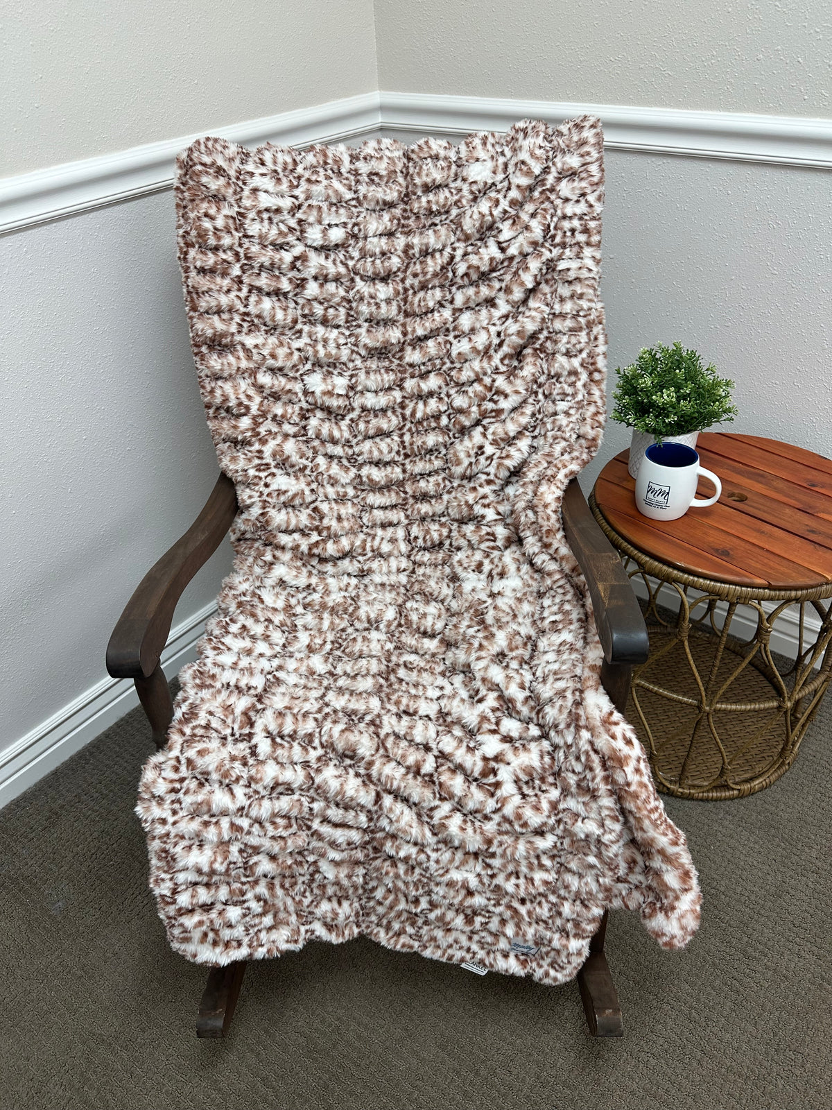 Woodland Cheetah Milan Throw