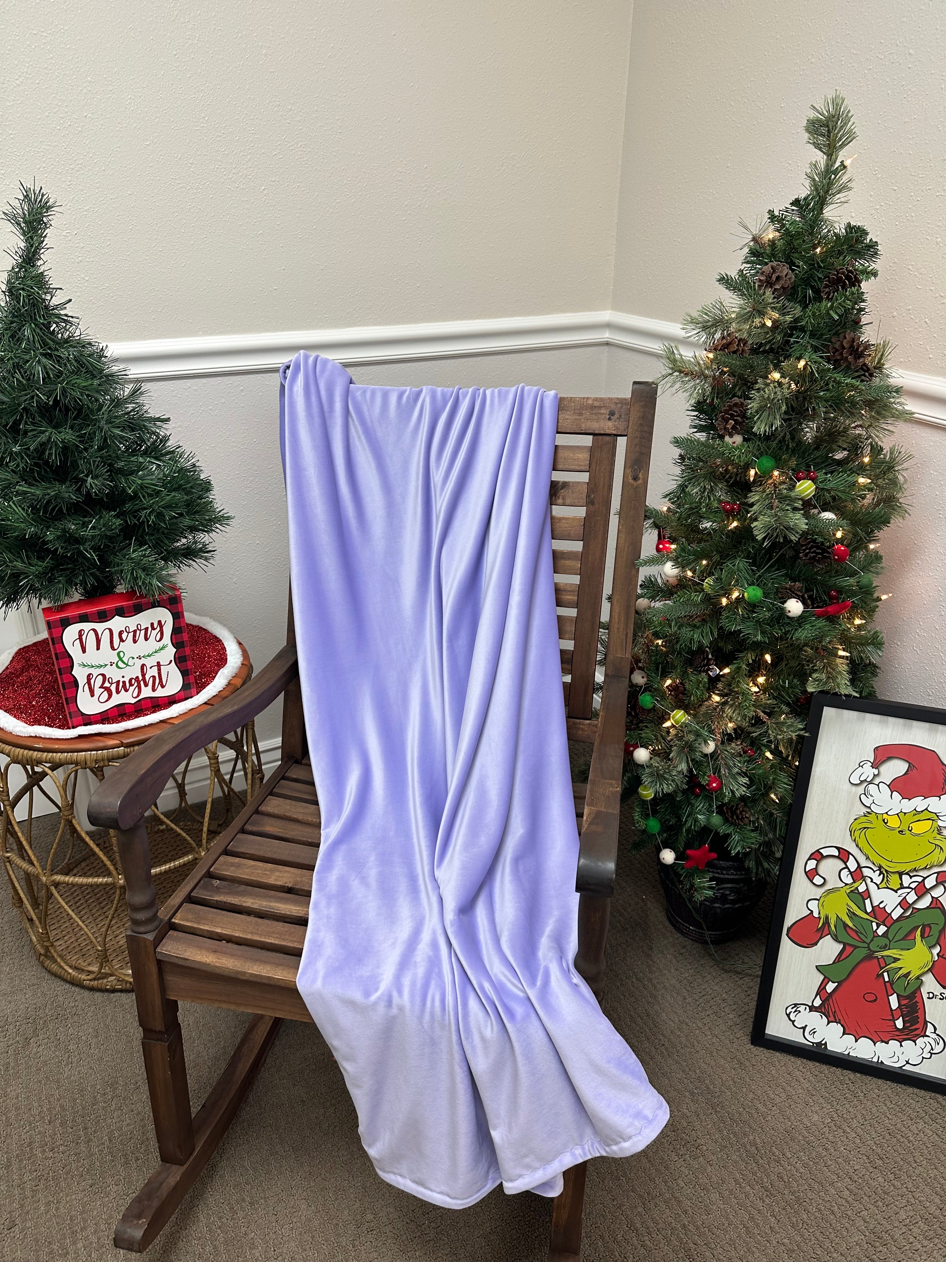 50”x60” Lavender Marshmallow
