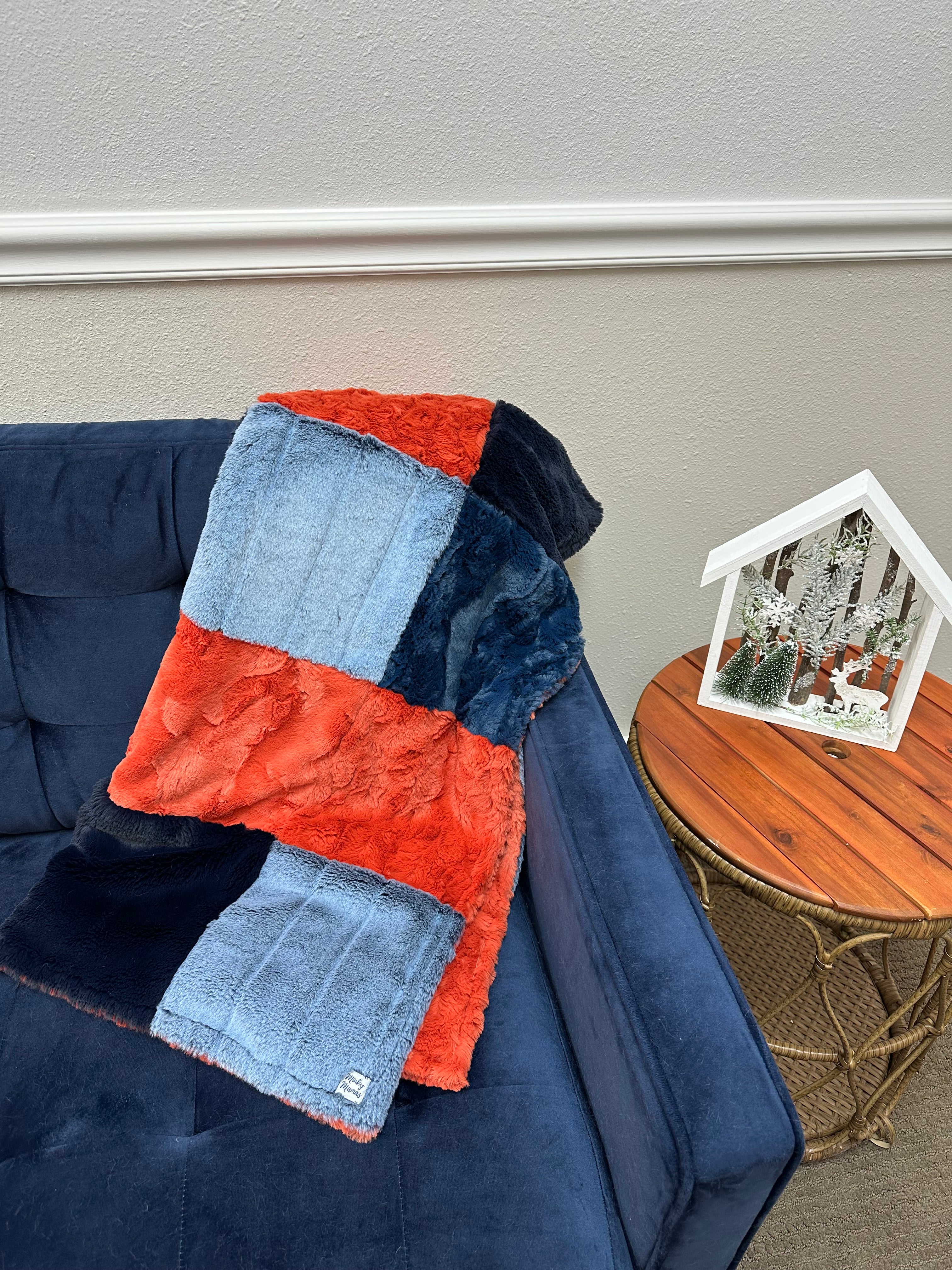 Blue and Orange Infant