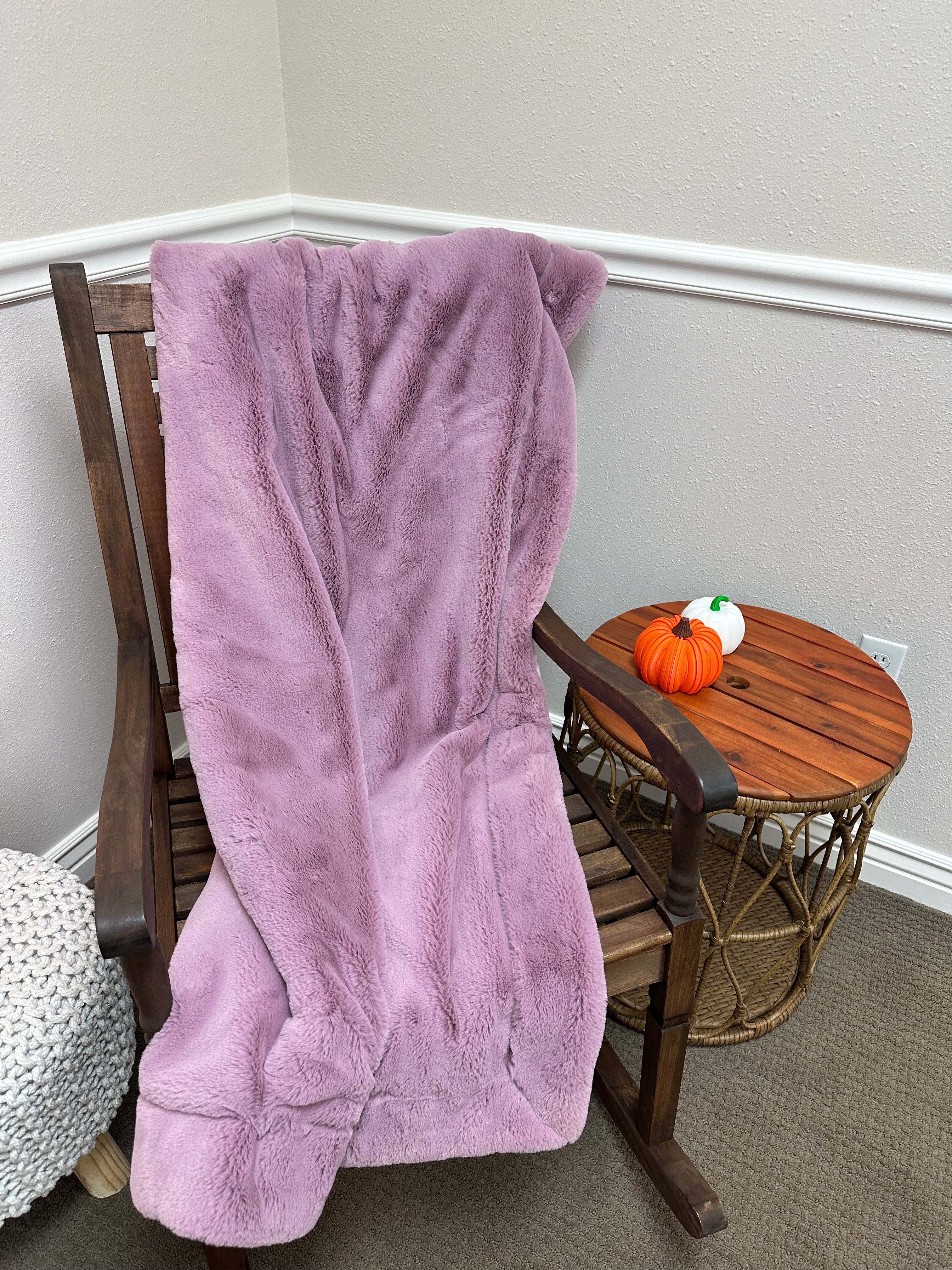 Savanna on Bunny Throw